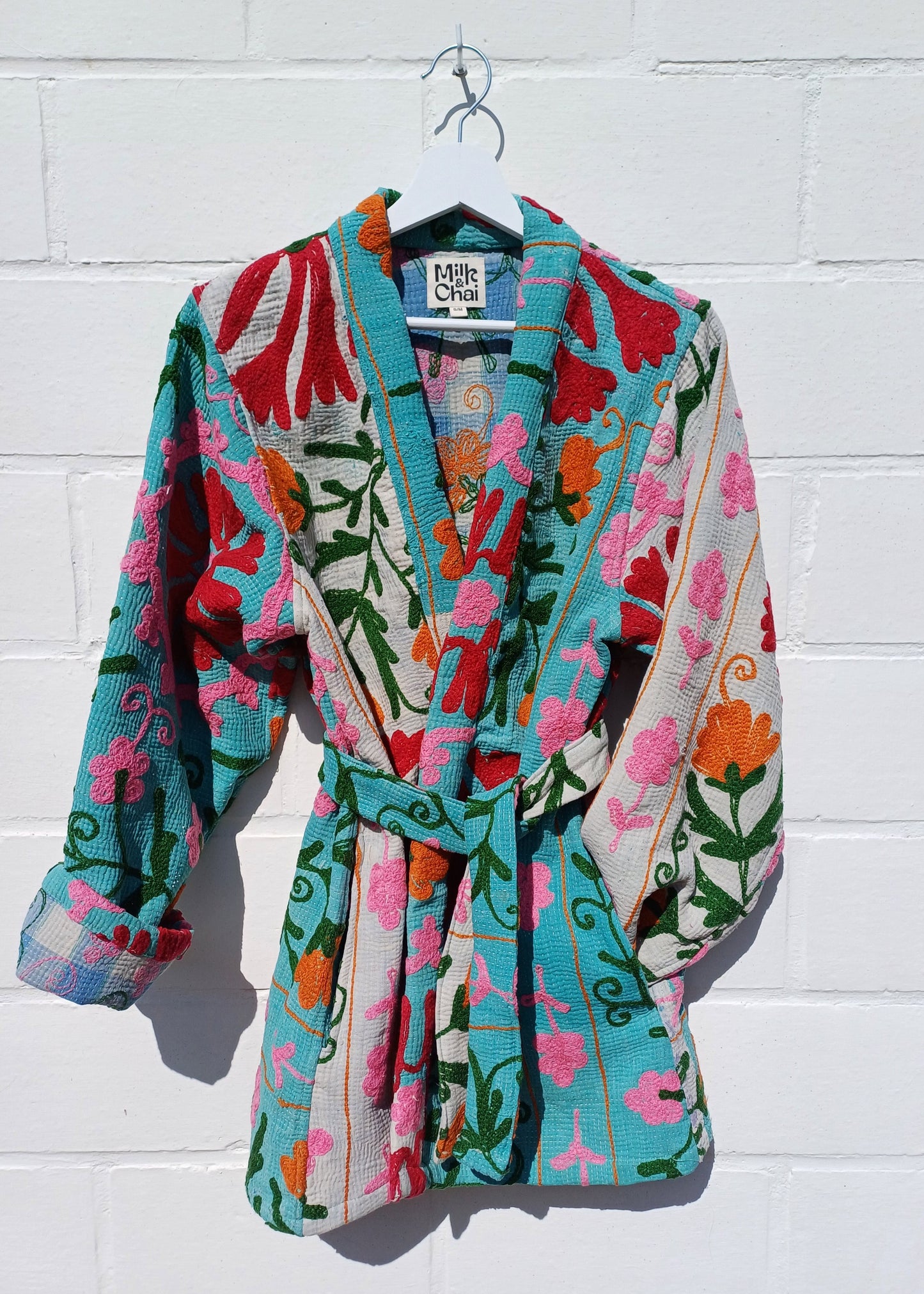 Vintage Kantha Suzani Kimono #1