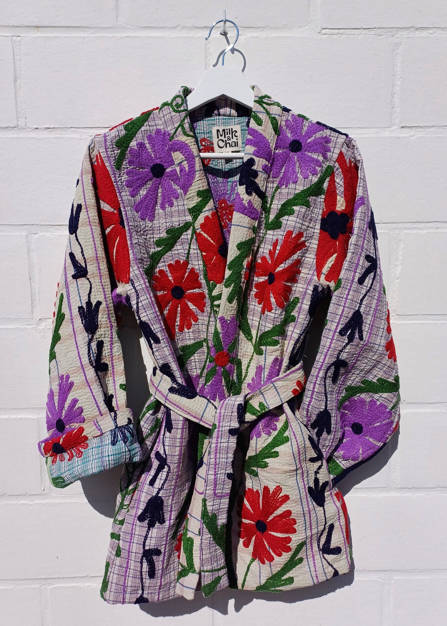 Vintage Kantha Suzani Kimono #3