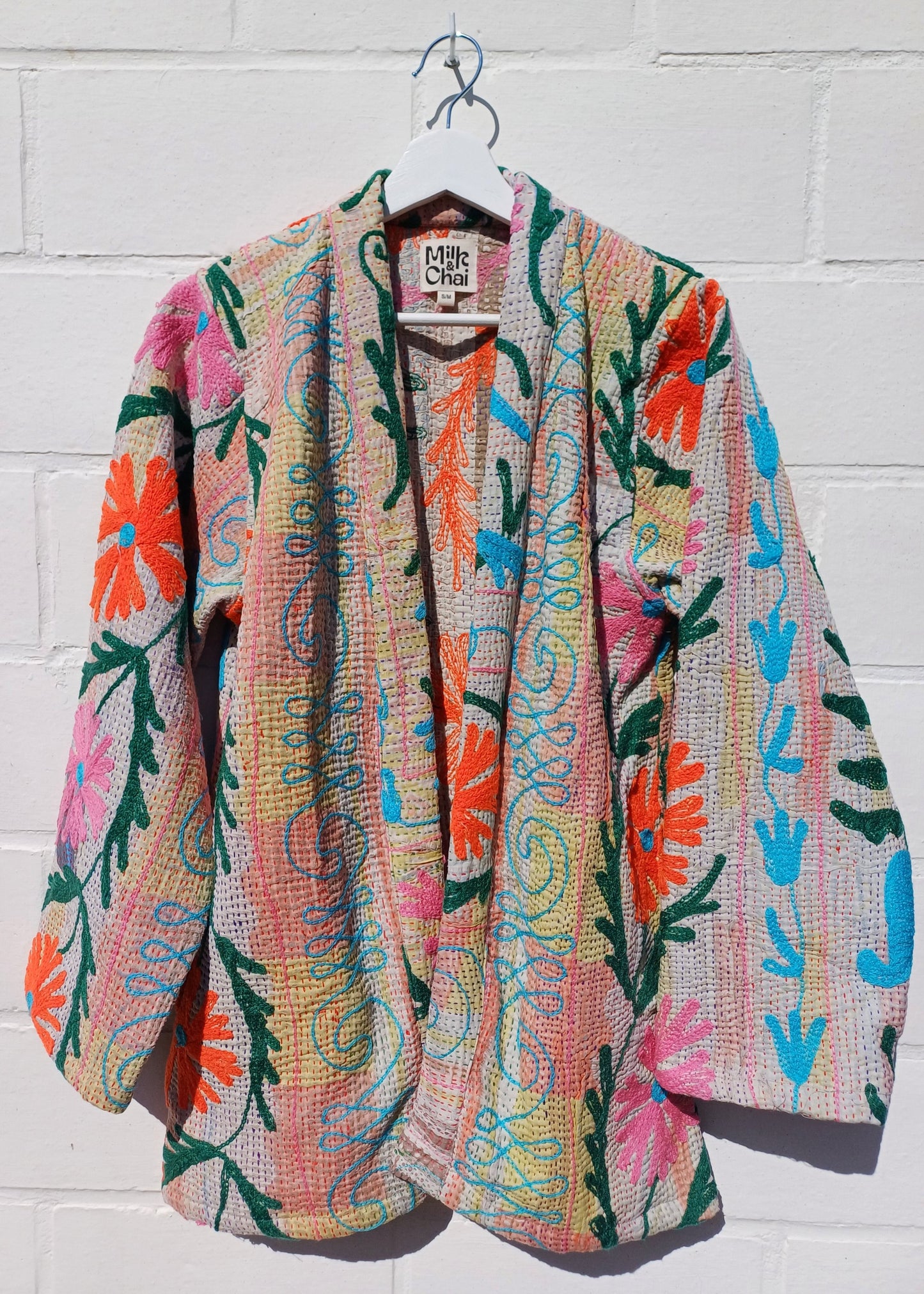 Vintage Kantha Suzani Kimono #4
