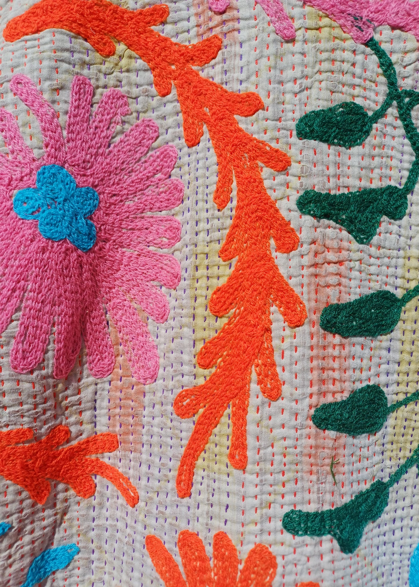 Vintage Kantha Suzani Kimono #4