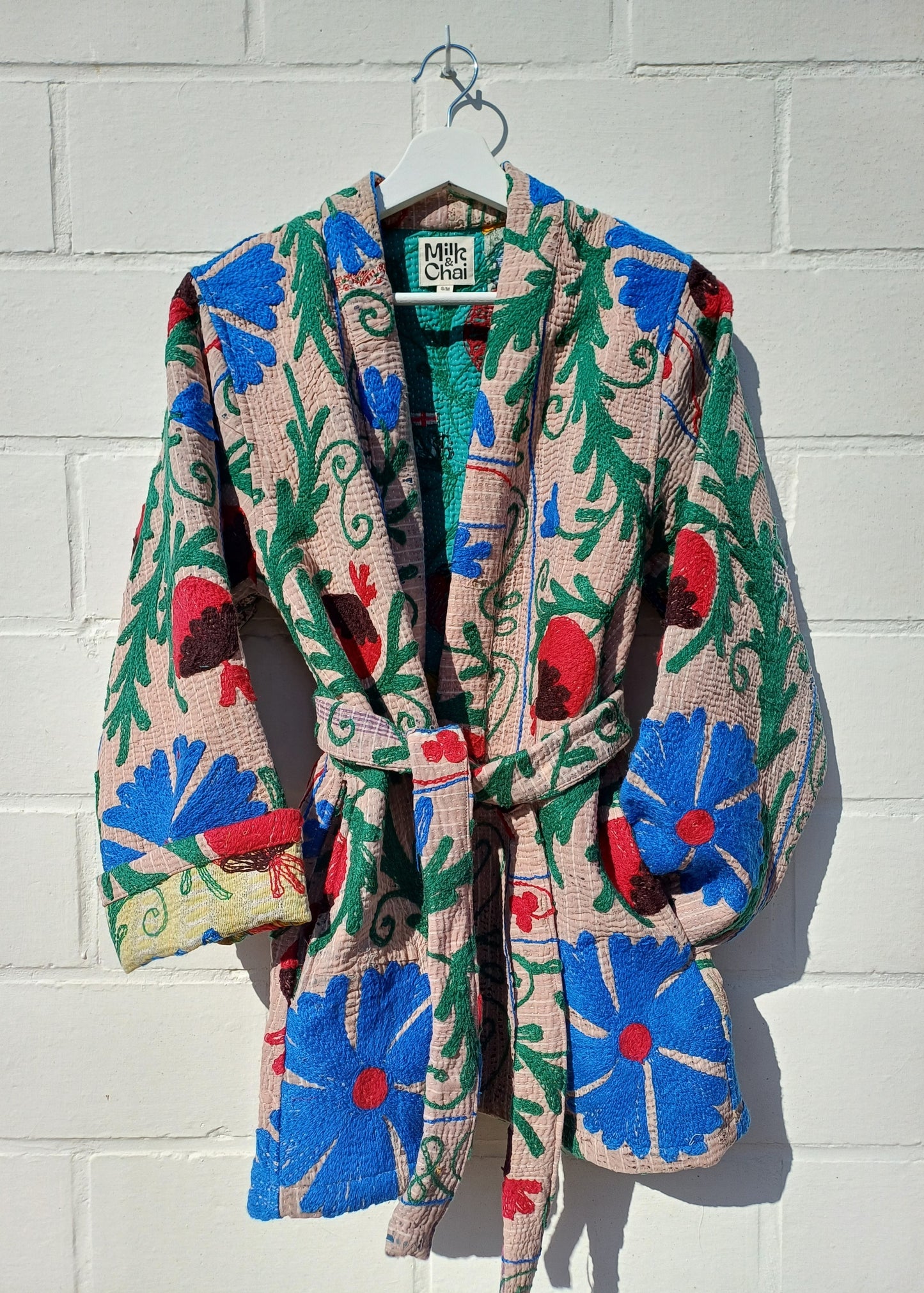 Vintage Kantha Suzani Kimono #7