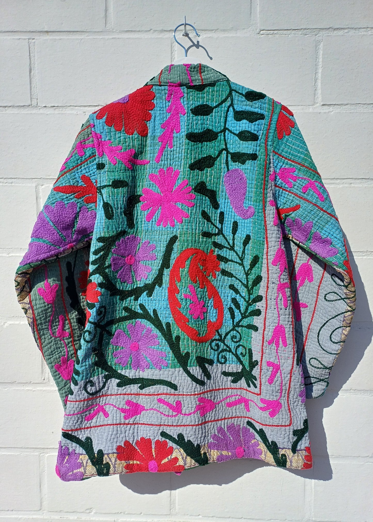 Vintage Kantha Suzani Kimono #8