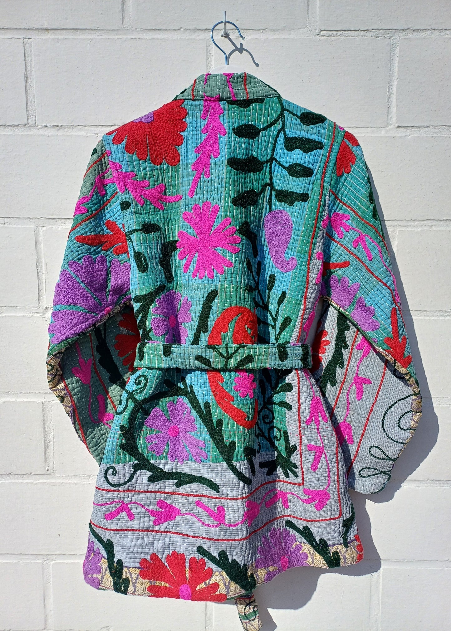 Vintage Kantha Suzani Kimono #8