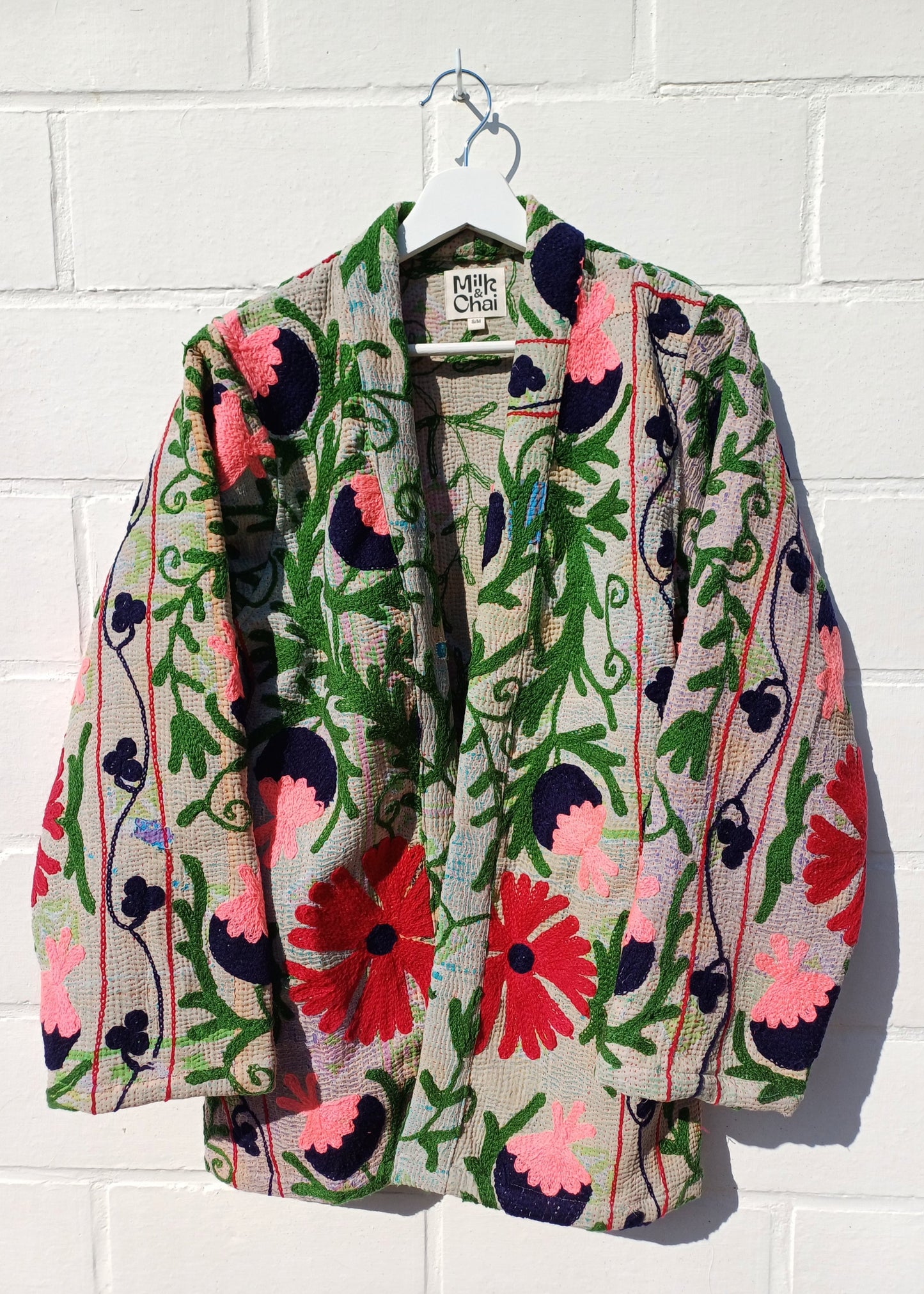 Vintage Kantha Suzani Kimono #9