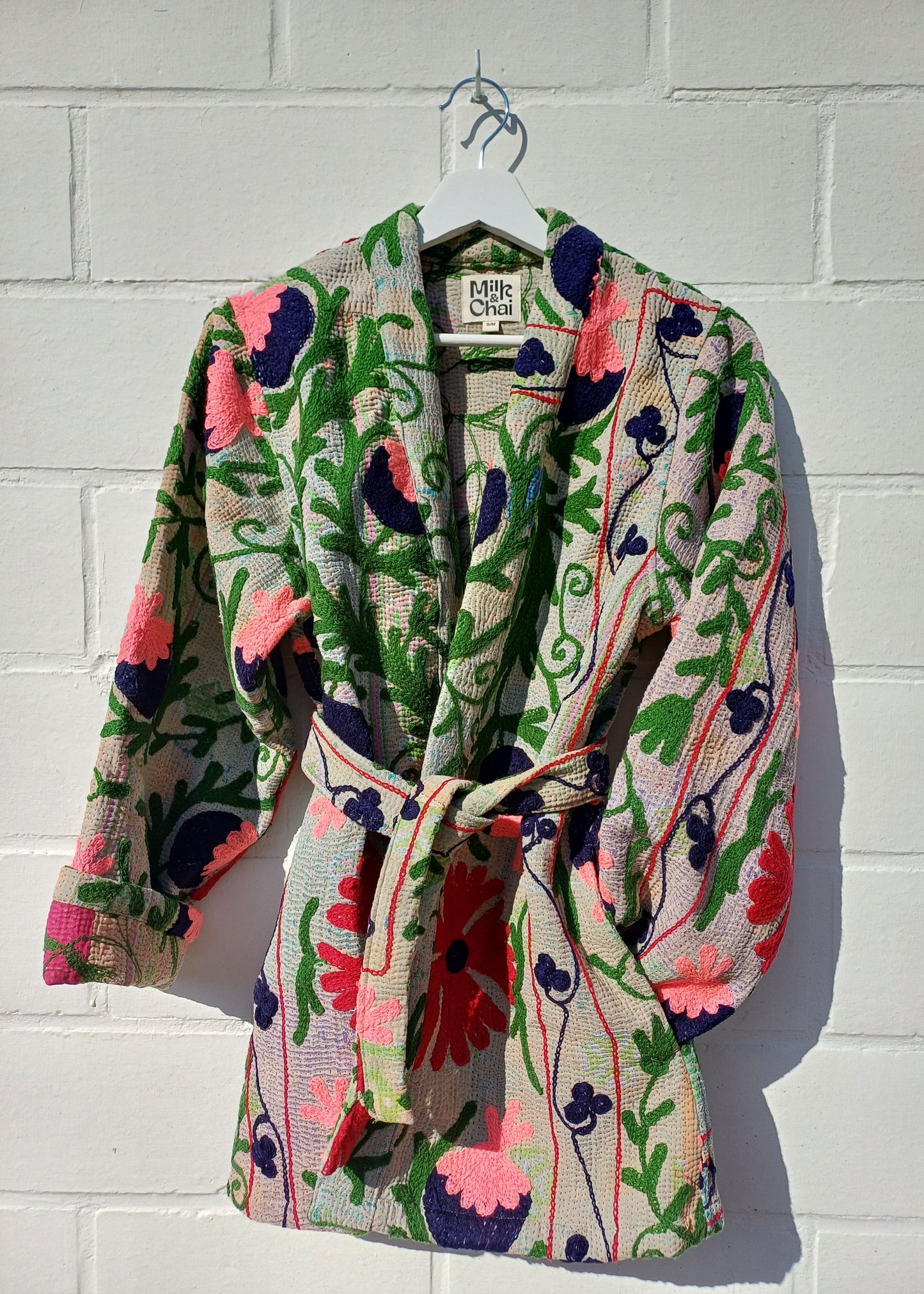 Vintage Kantha Suzani Kimono #9