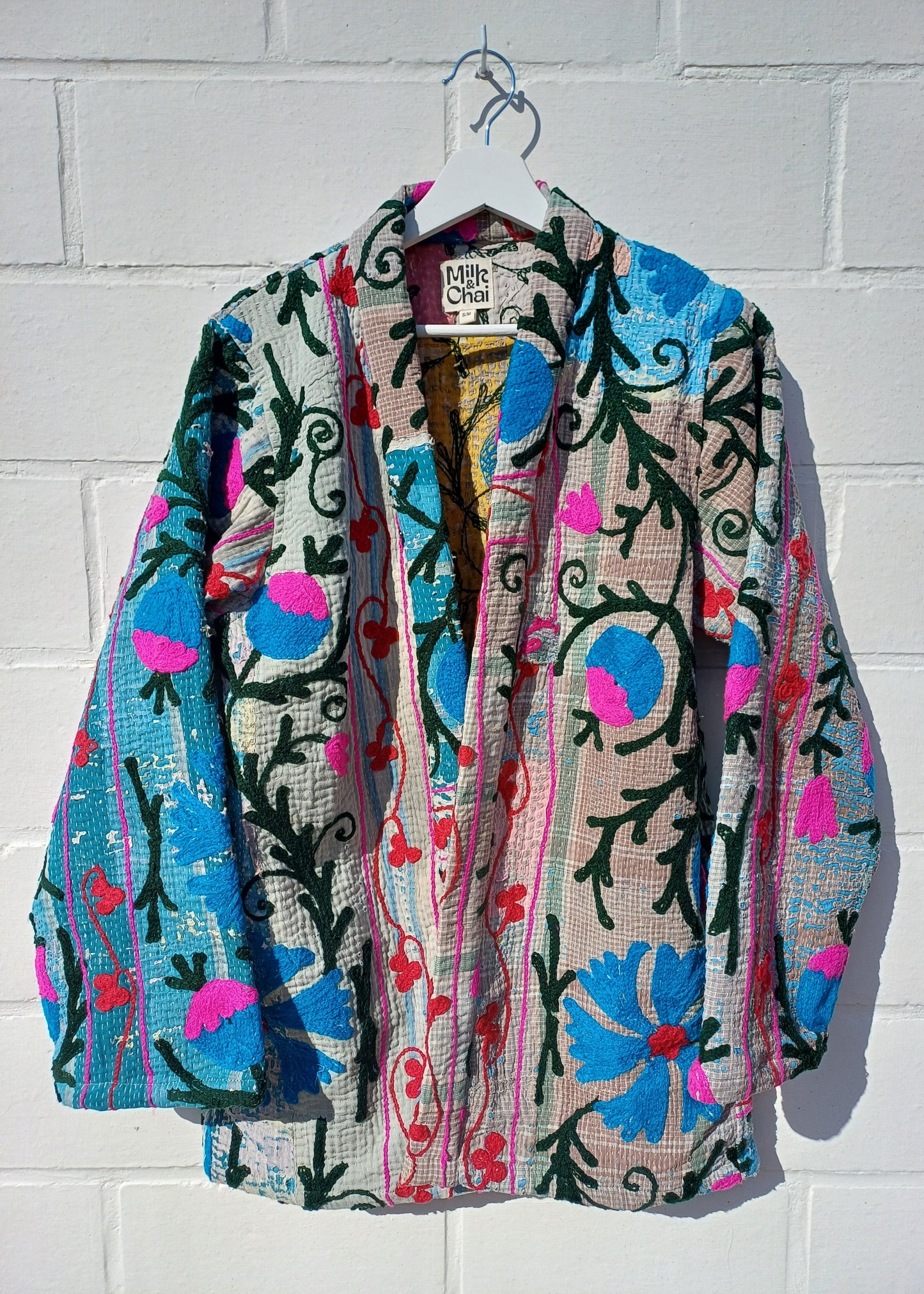 Vintage Kantha Suzani Kimono #10