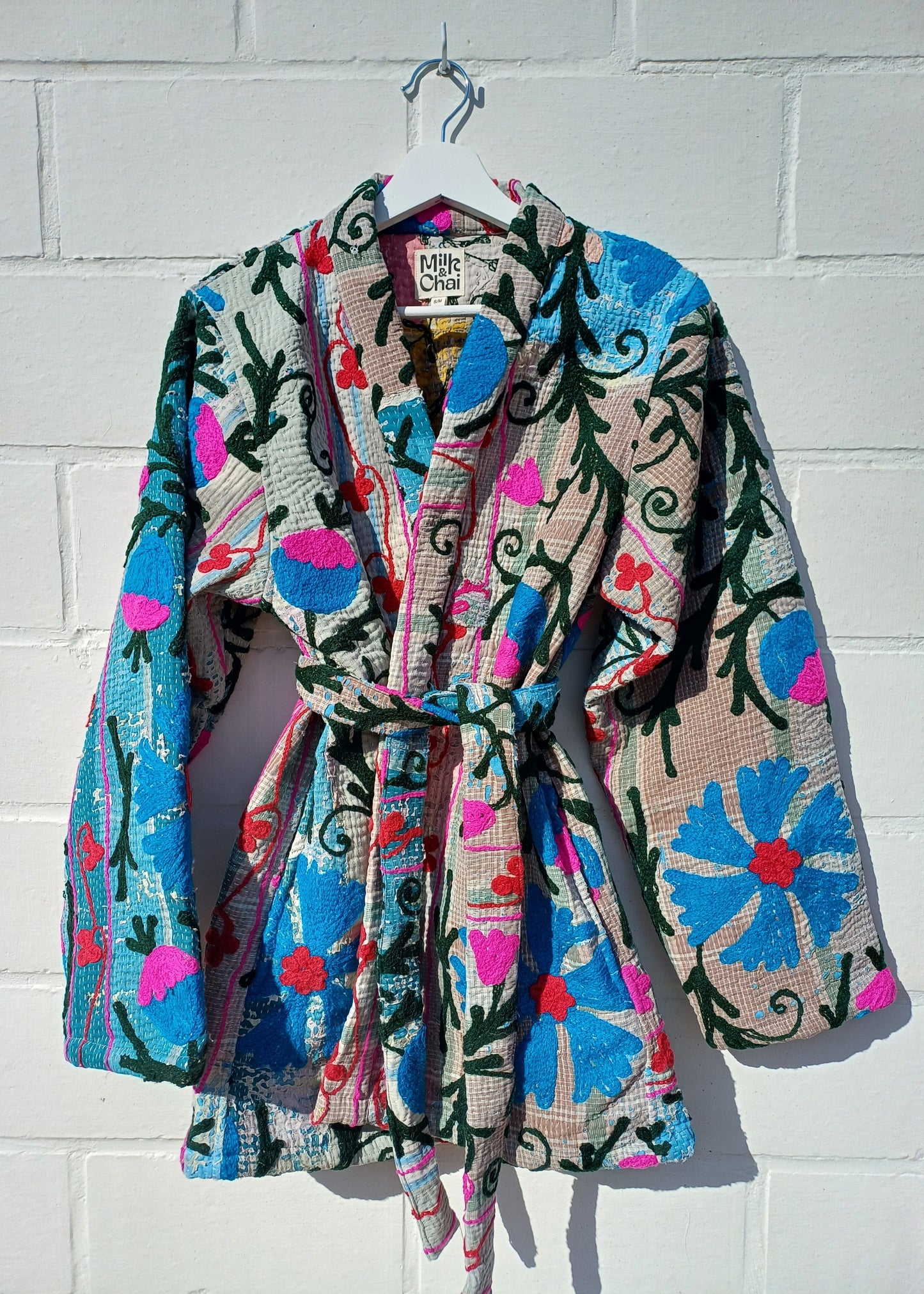 Vintage Kantha Suzani Kimono #10