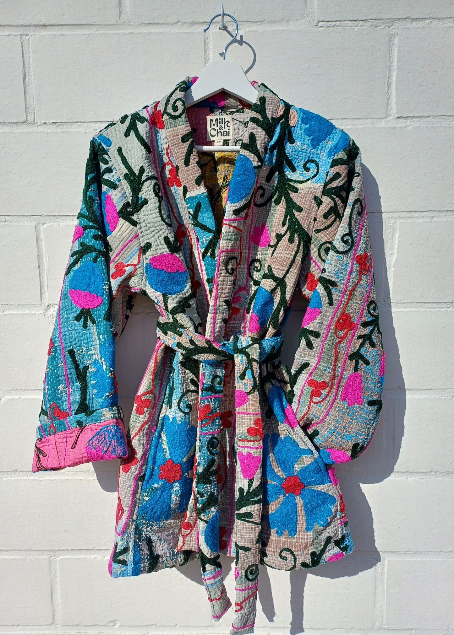 Vintage Kantha Suzani Kimono #10