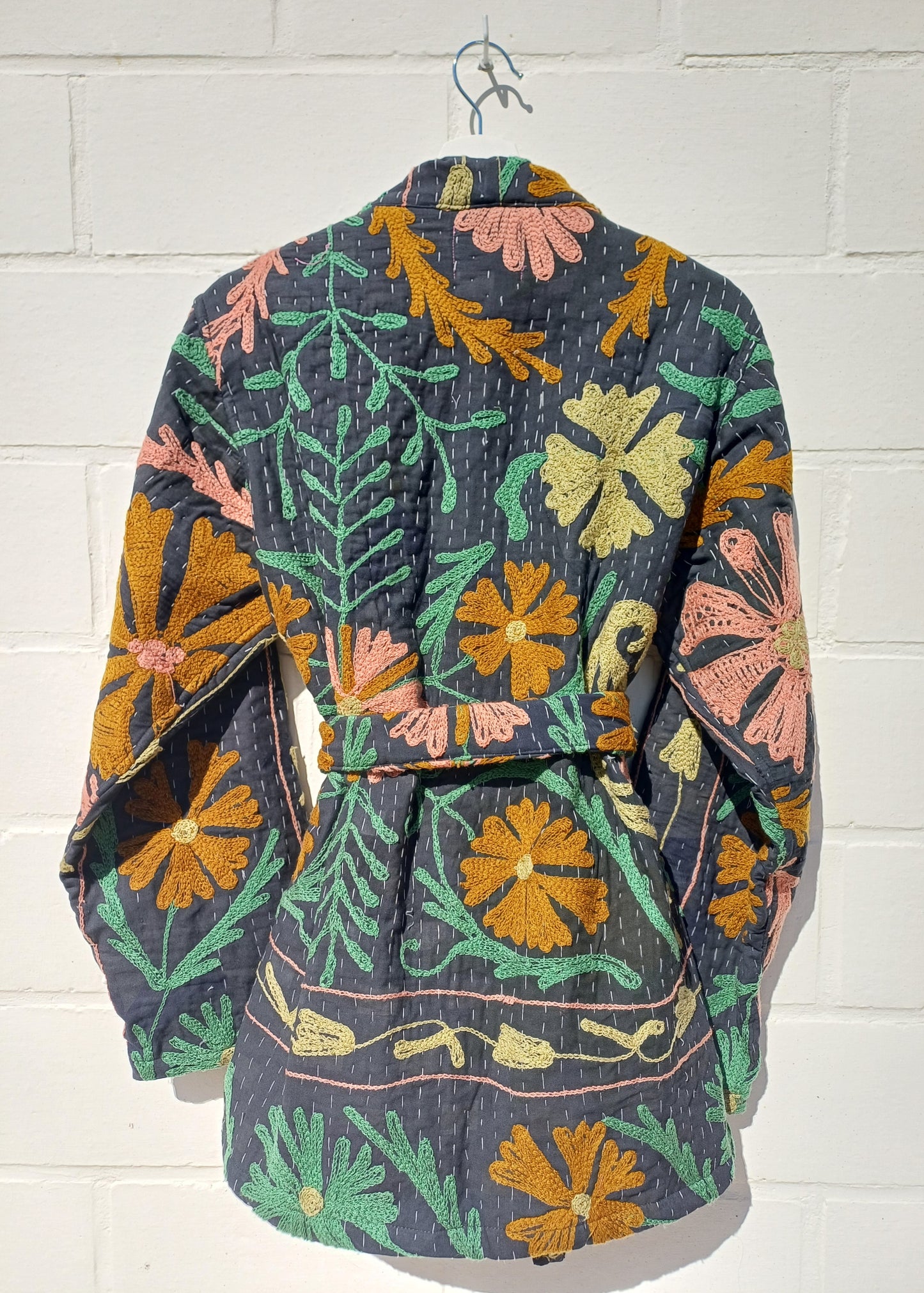 Vintage Kantha Suzani Kimono #12