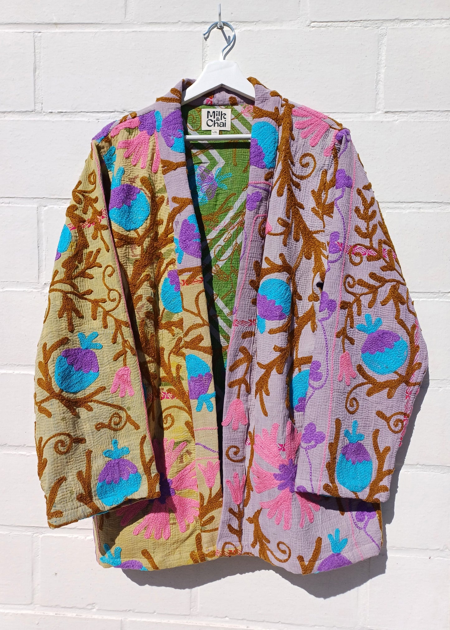 Vintage Kantha Suzani Kimono #11