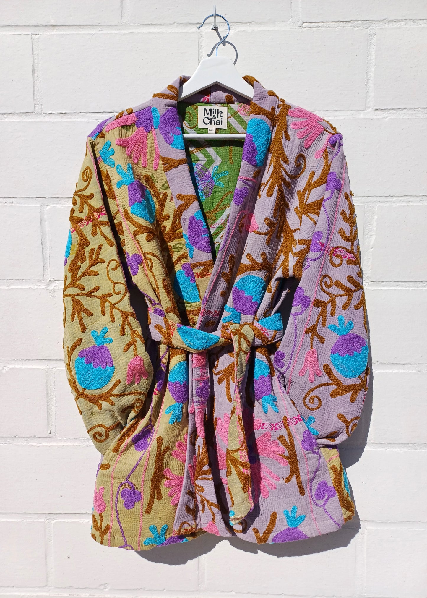 Vintage Kantha Suzani Kimono #11