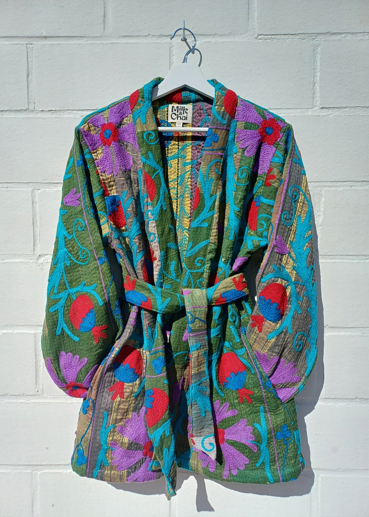 Vintage Kantha Suzani Kimono #15