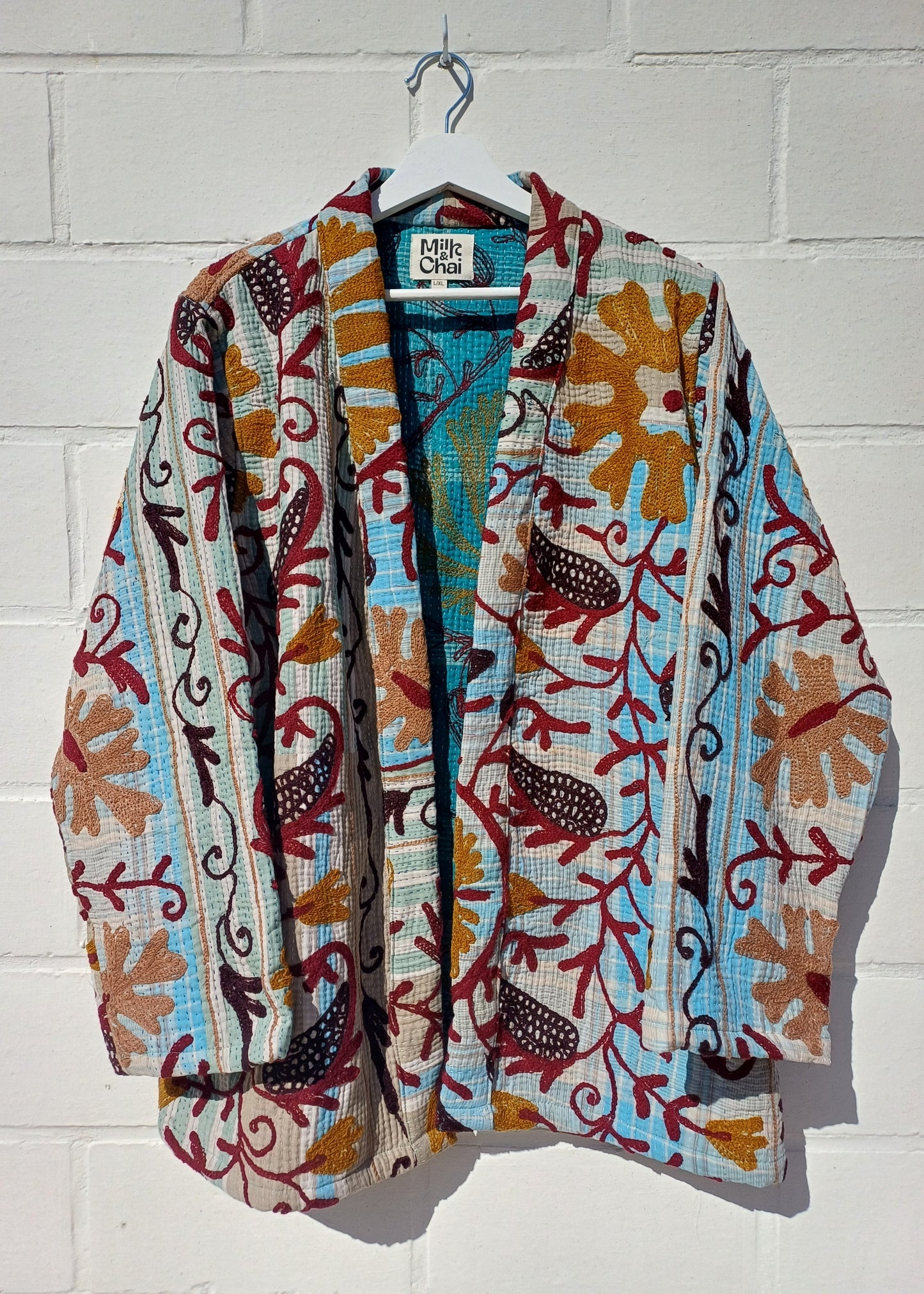 Vintage Kantha Suzani Kimono #16