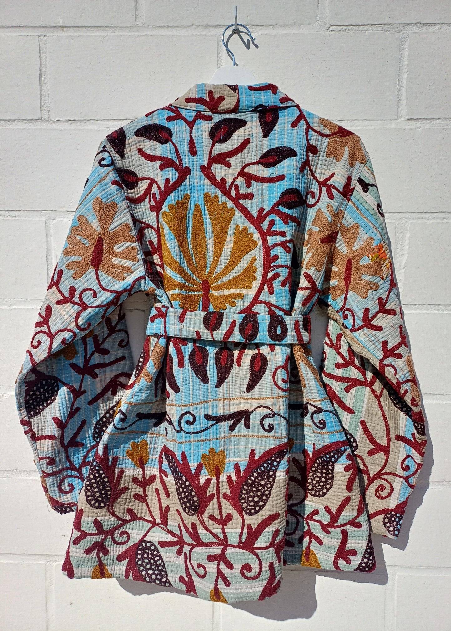 Vintage Kantha Suzani Kimono #16