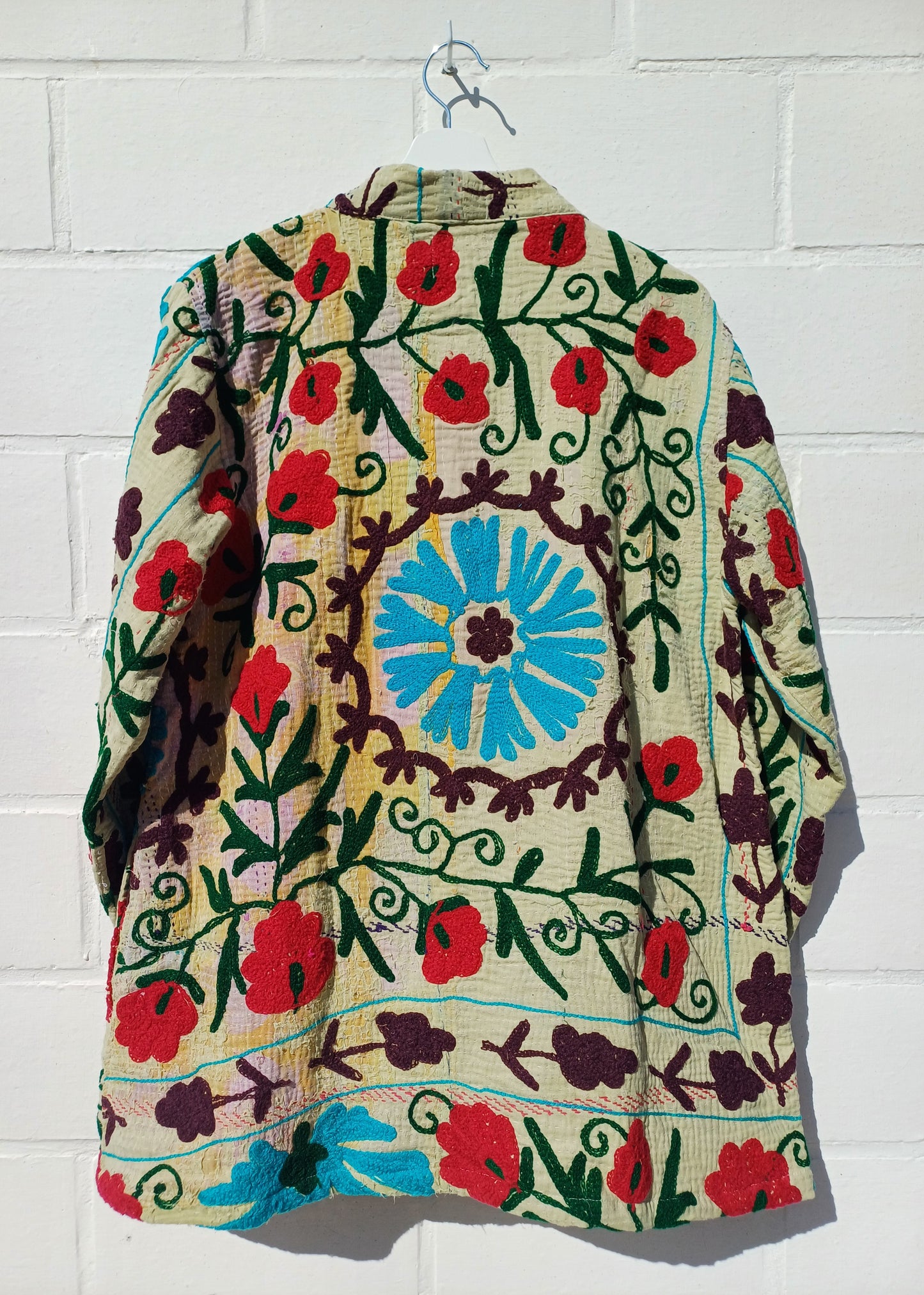 Vintage Kantha Suzani Kimono #19