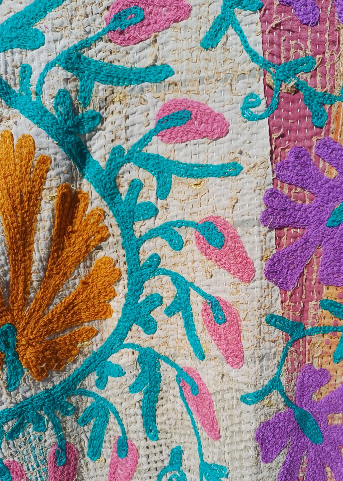 Vintage Kantha Suzani Kimono #20