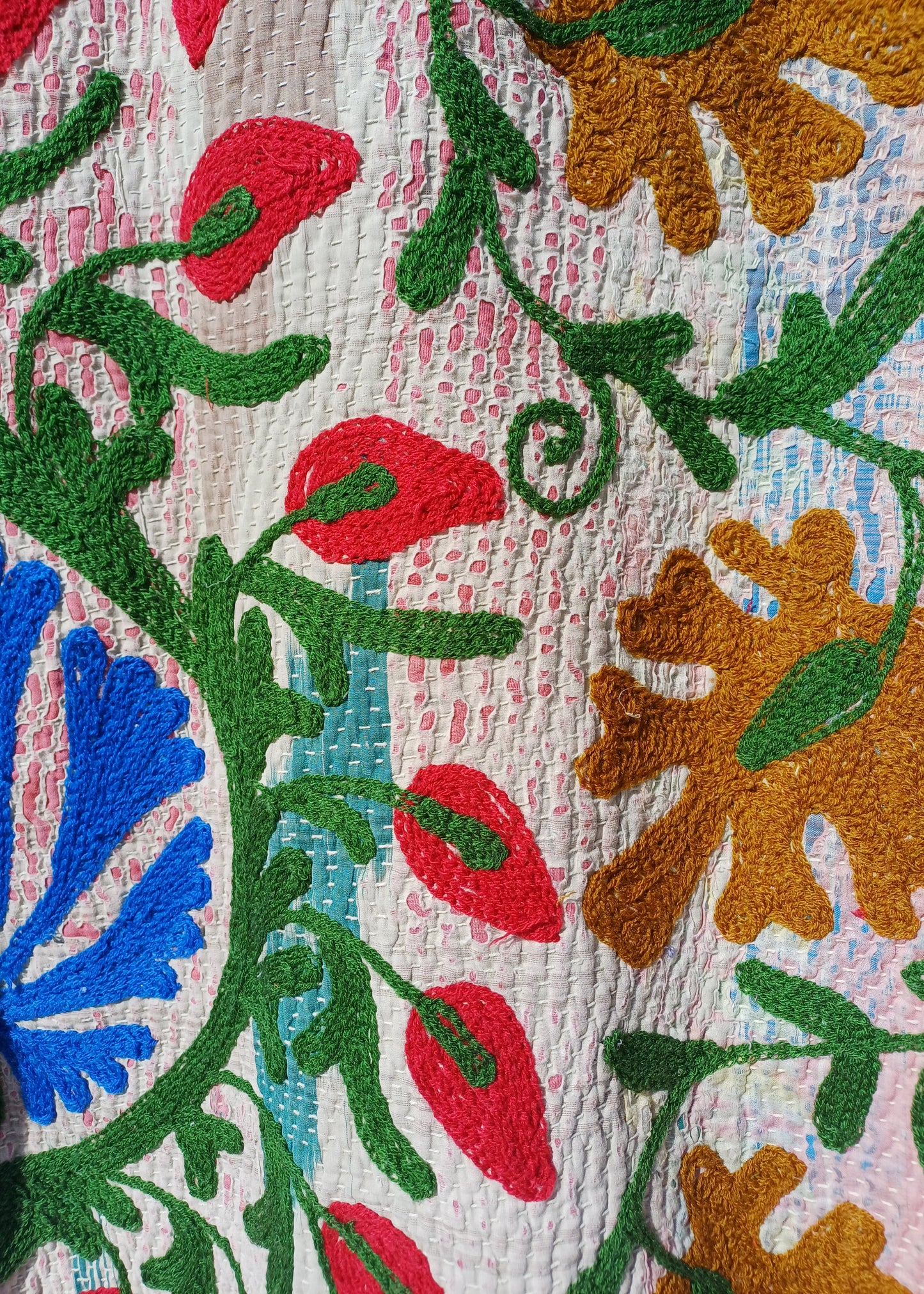 Vintage Kantha Suzani Kimono #17