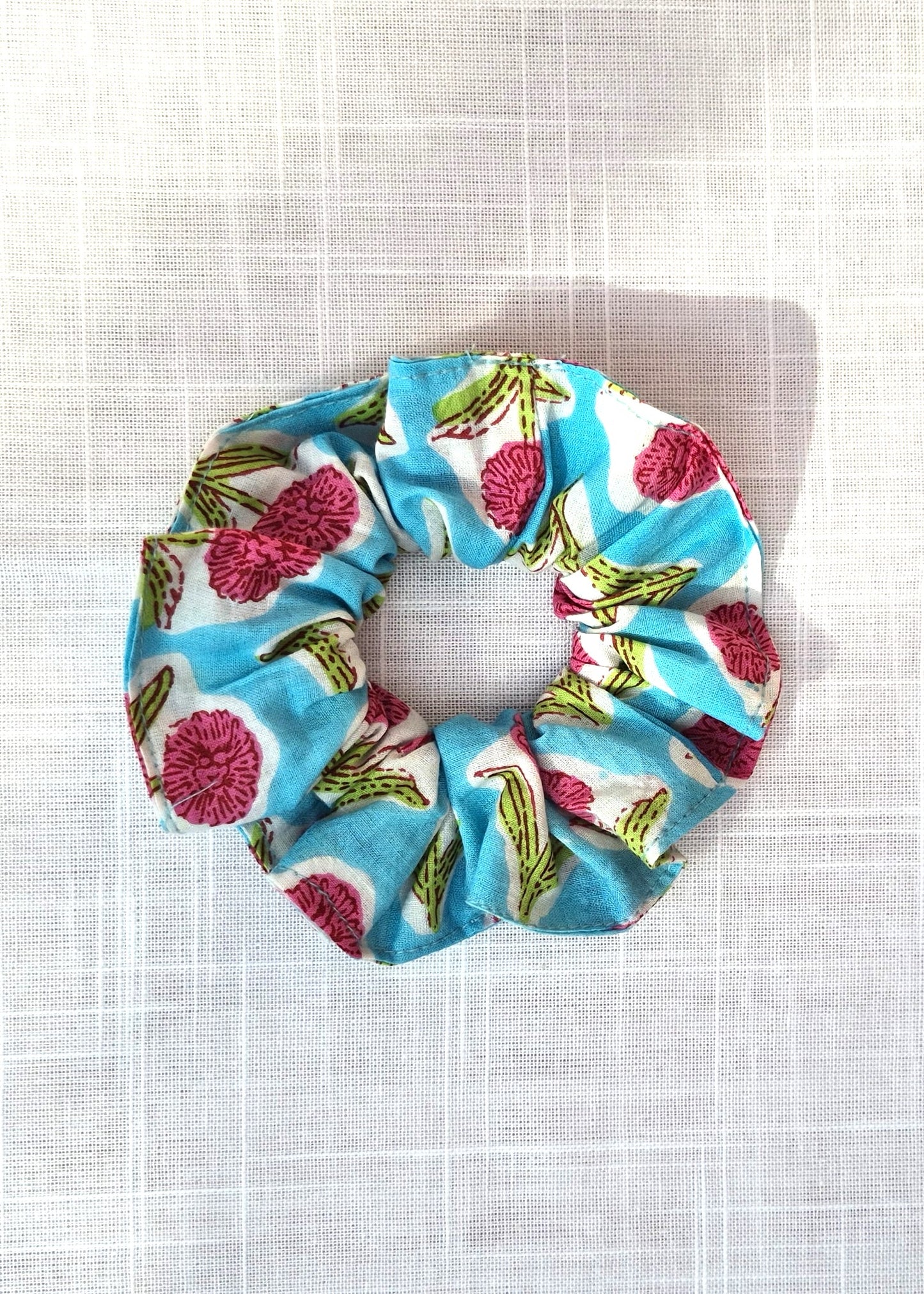 Scrunchie Blauw