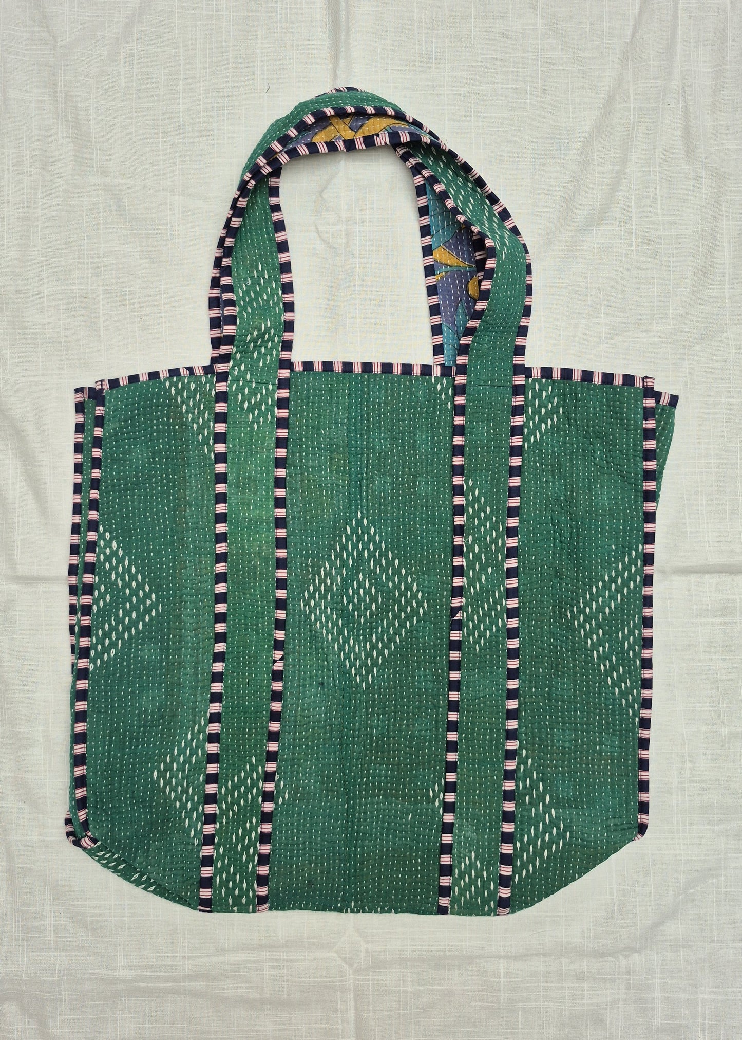 Vintage kantha tote bag # 15