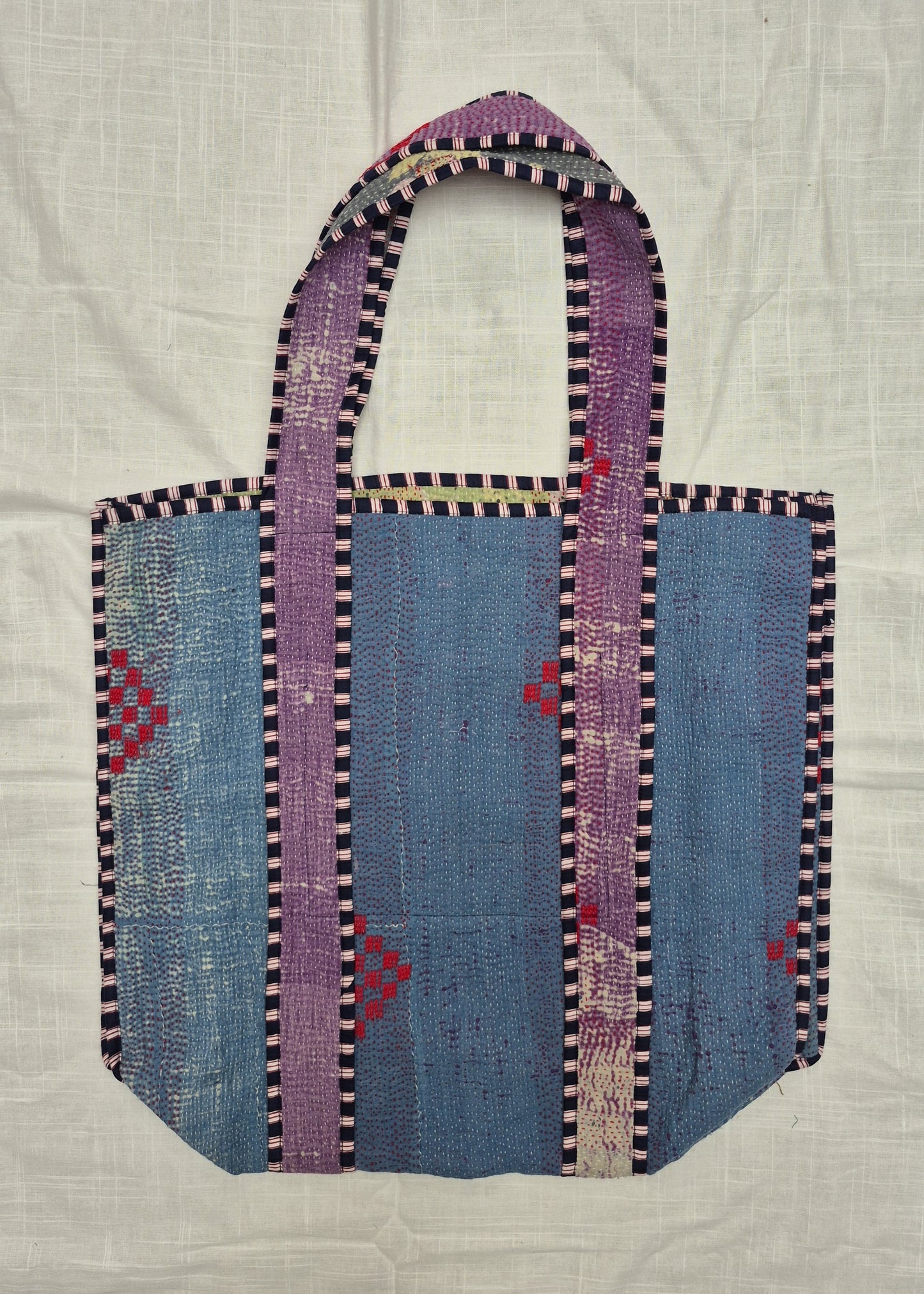 Vintage kantha tote bag # 25