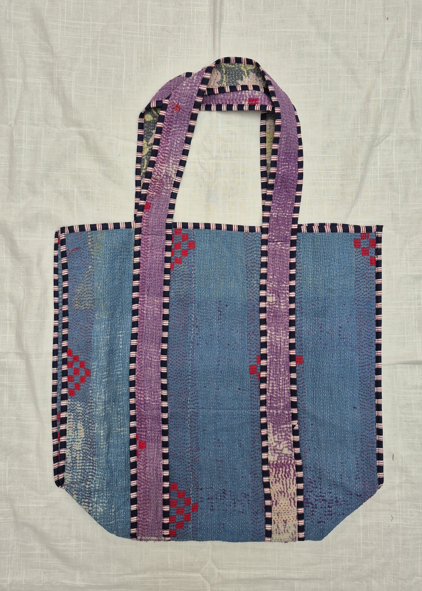 Vintage kantha tote bag # 26