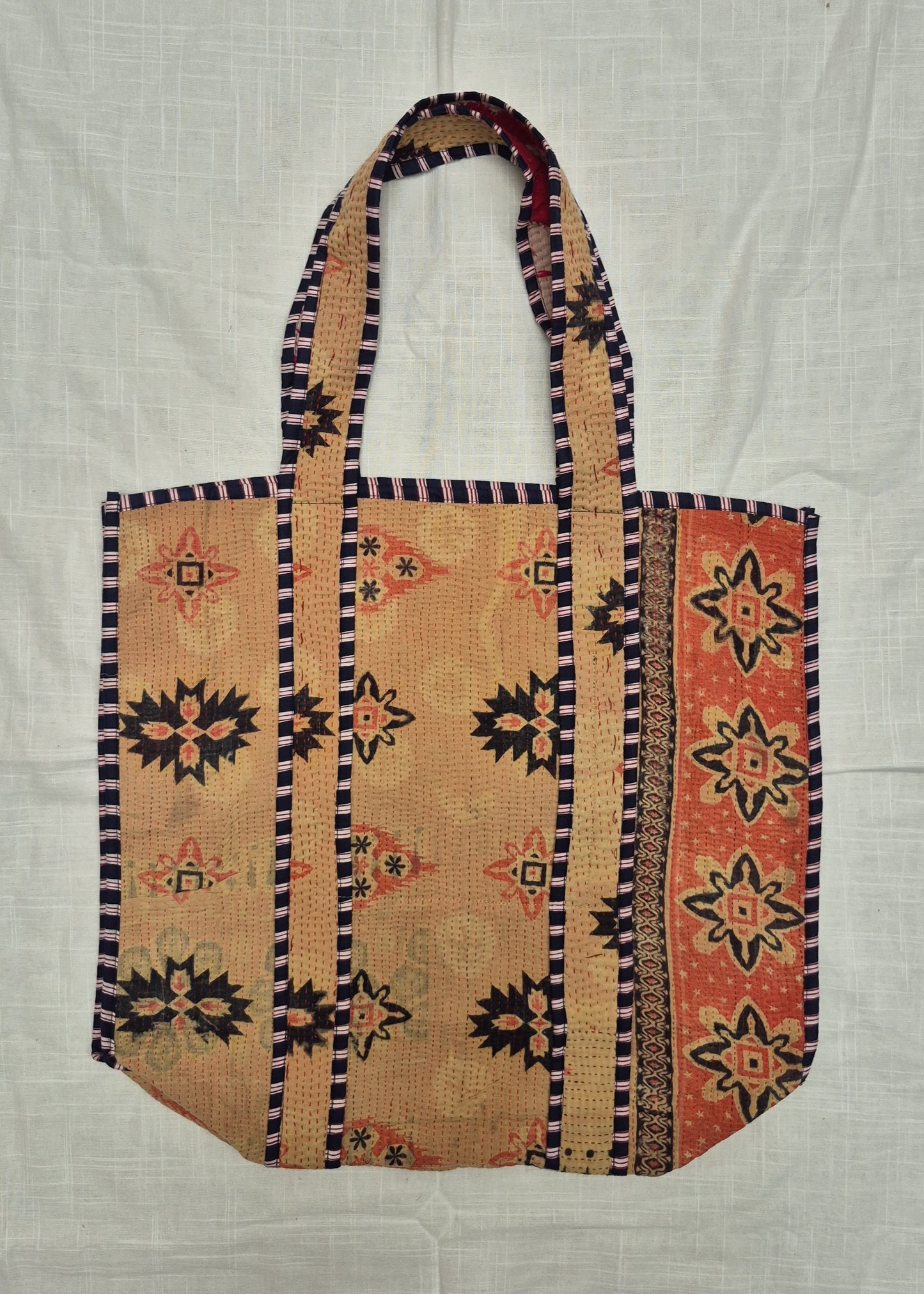 Vintage kantha tote bag # 28