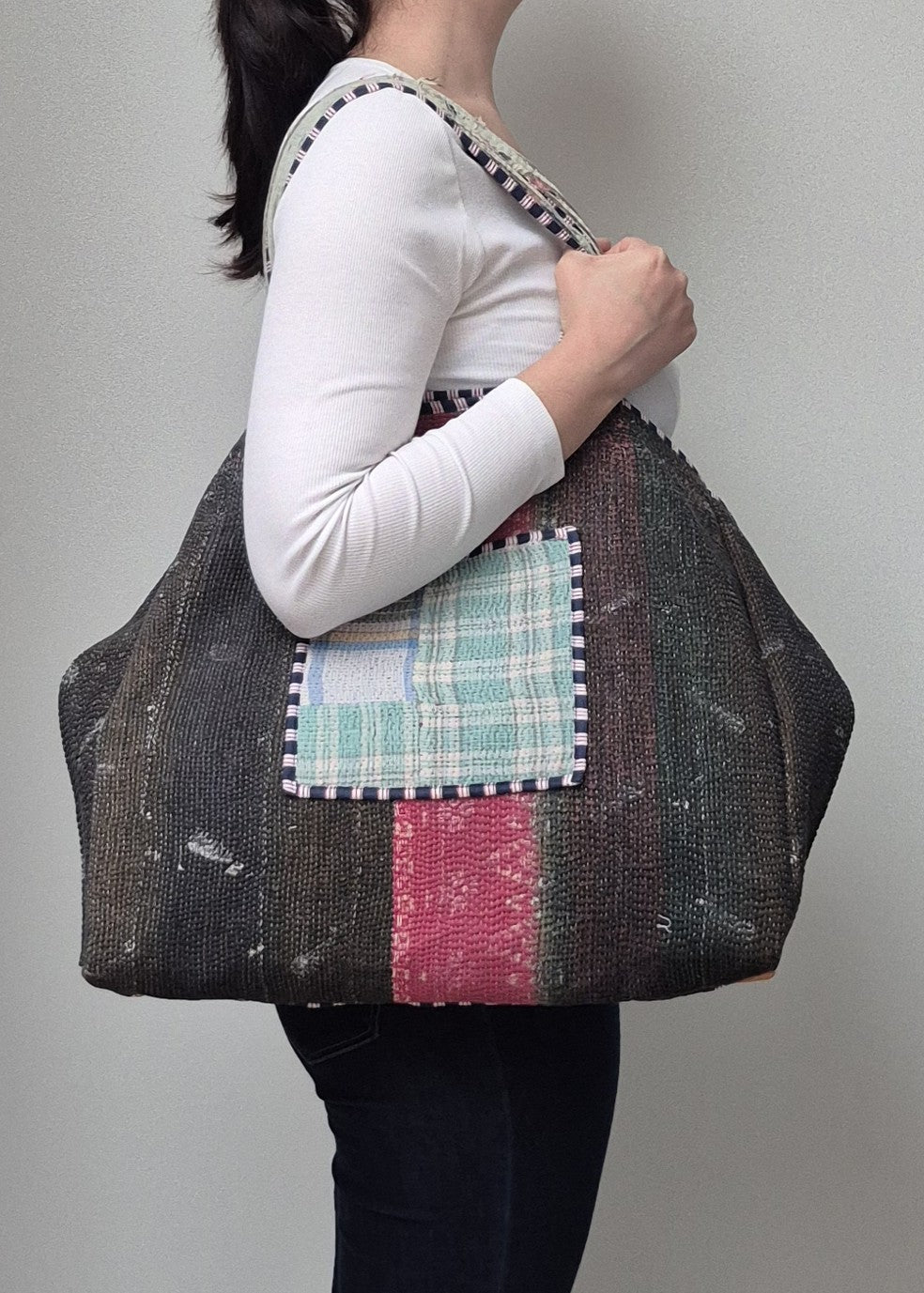 Kantha tote bag # 9