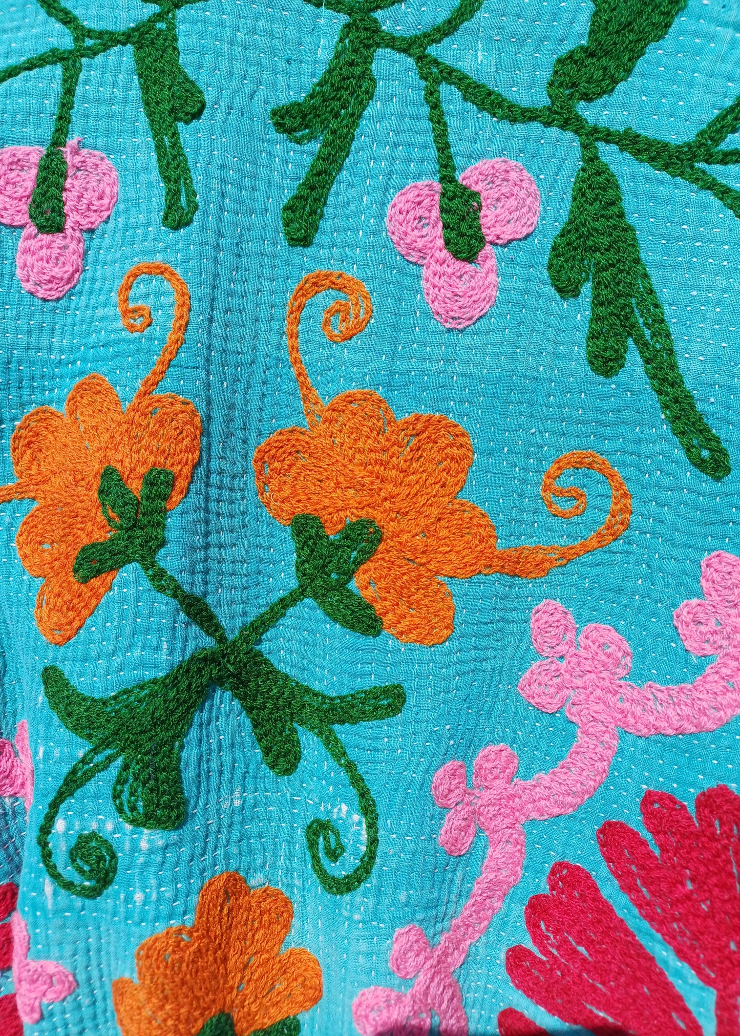 Vintage Kantha Suzani Kimono #1