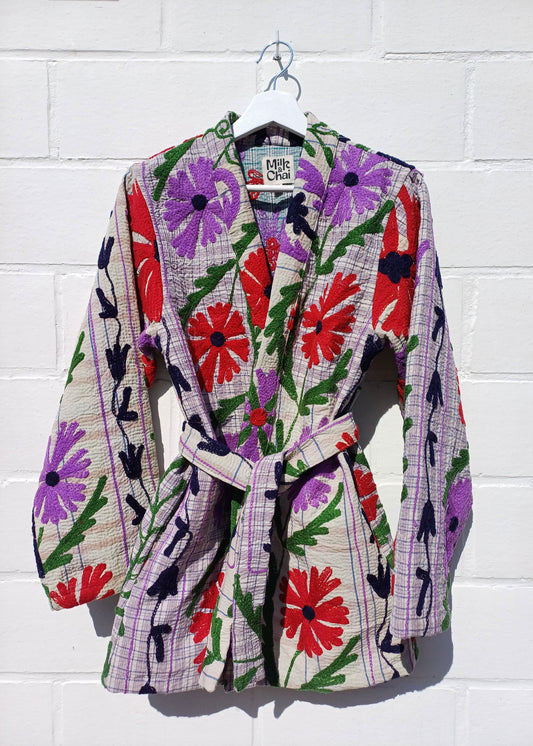Vintage Kantha Suzani Kimono #3