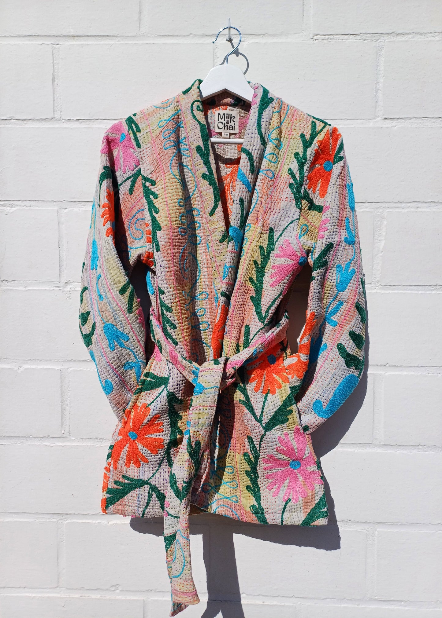 Vintage Kantha Suzani Kimono #4