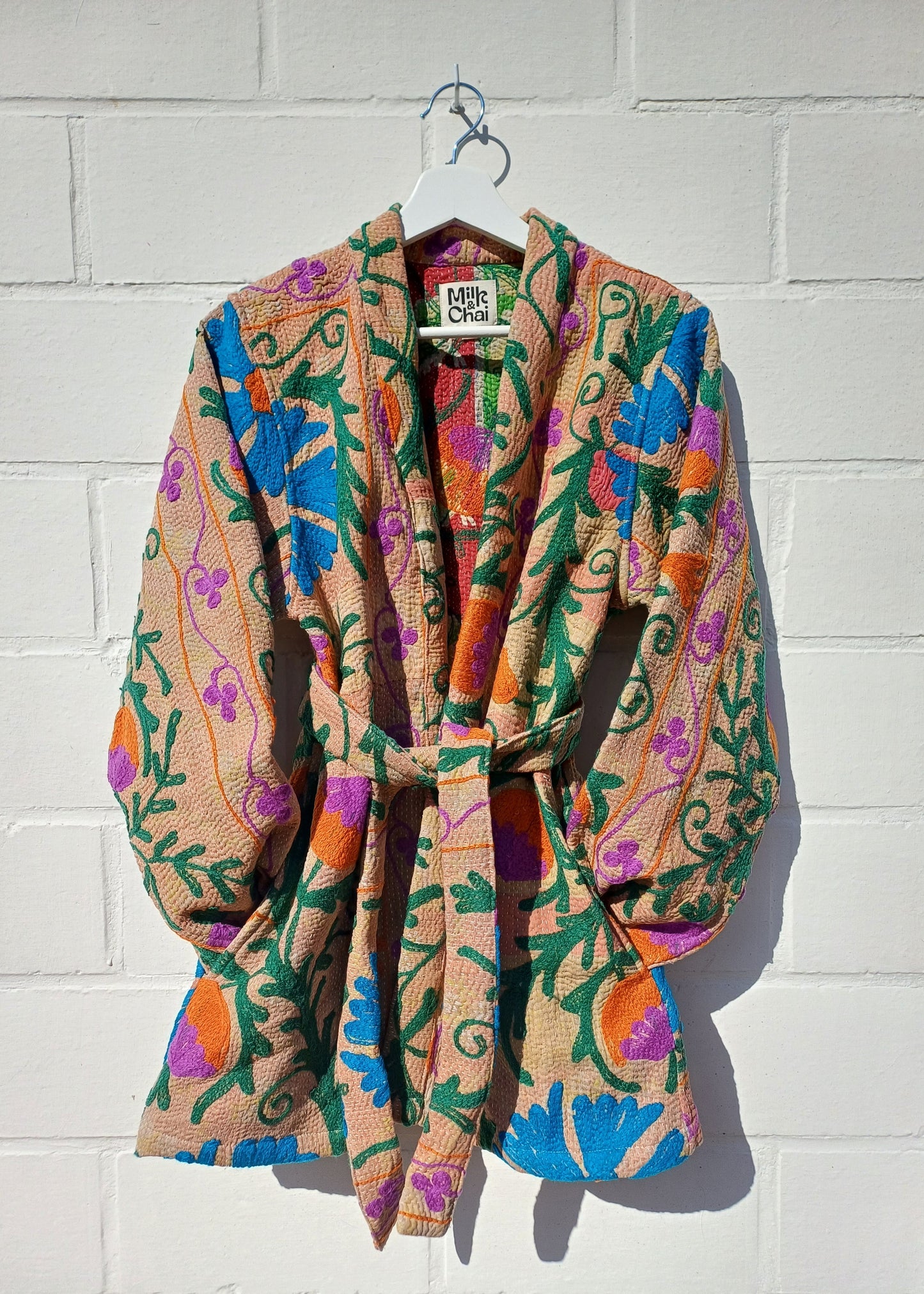 Vintage Kantha Suzani Kimono #6