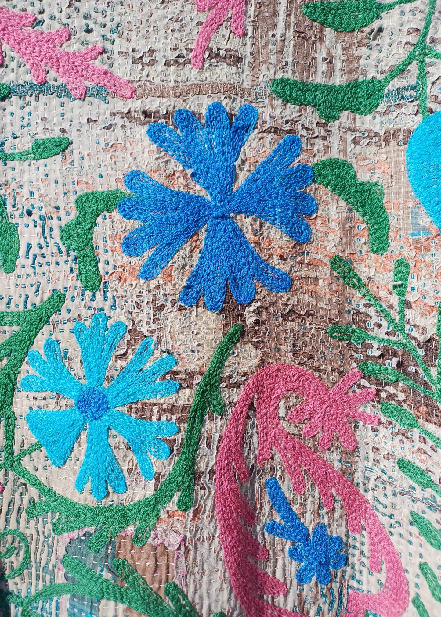 Vintage Kantha Suzani Kimono #13