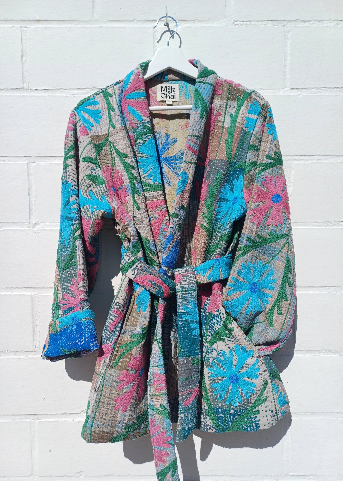 Vintage Kantha Suzani Kimono #13