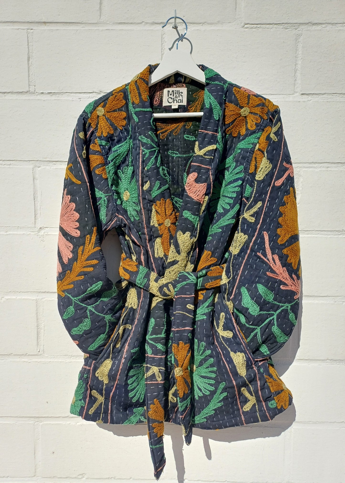 Vintage Kantha Suzani Kimono #12