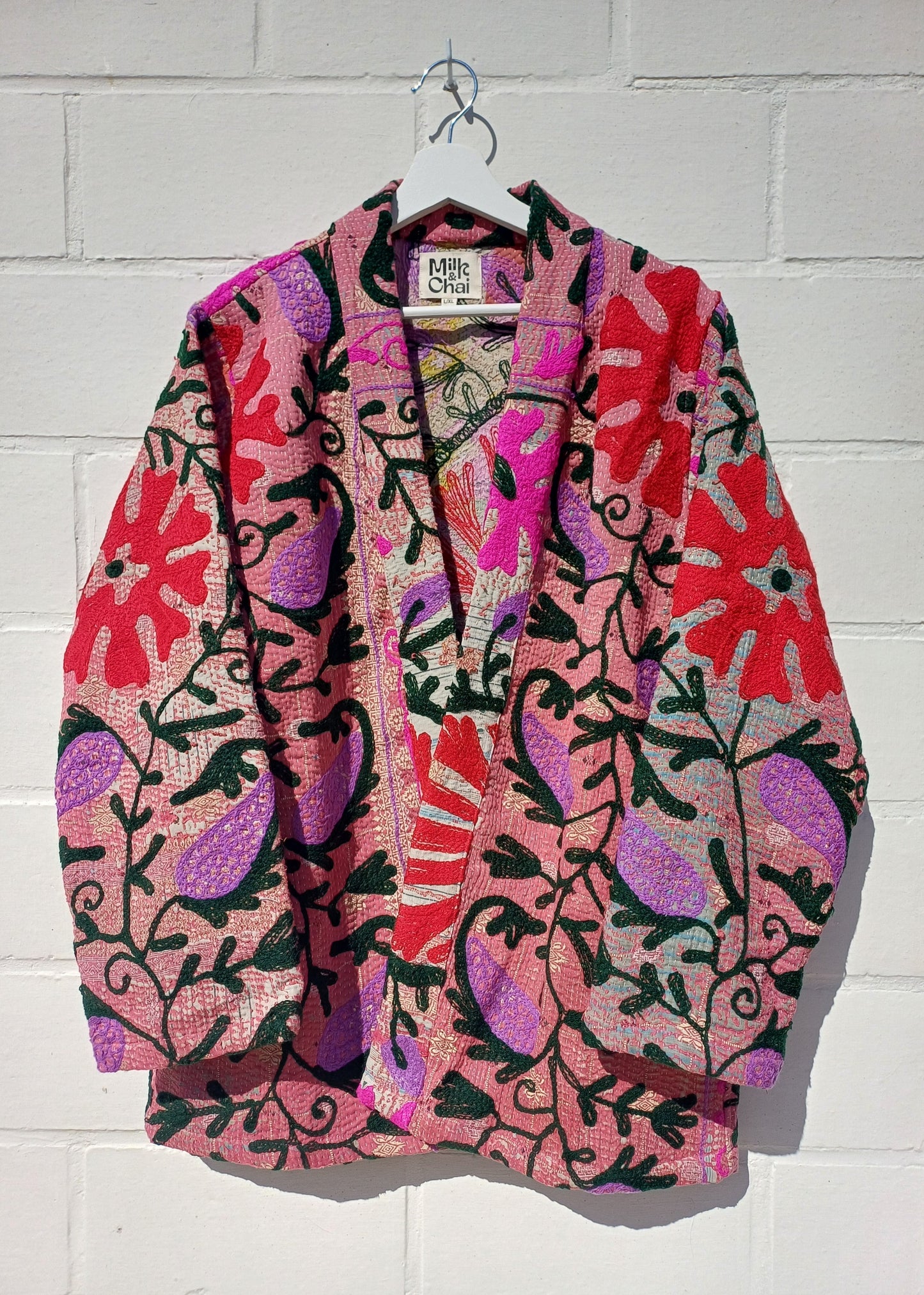 Vintage Kantha Suzani Kimono #14