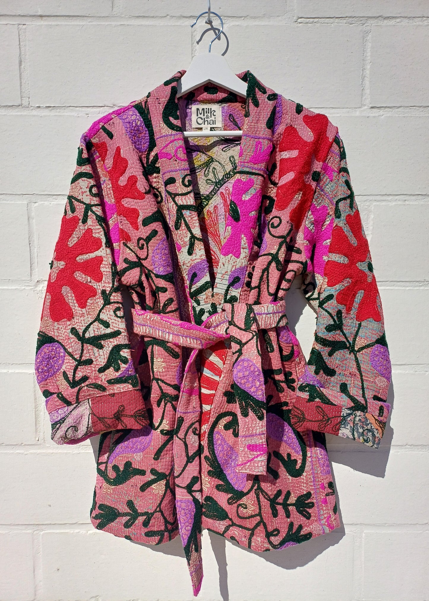 Vintage Kantha Suzani Kimono #14