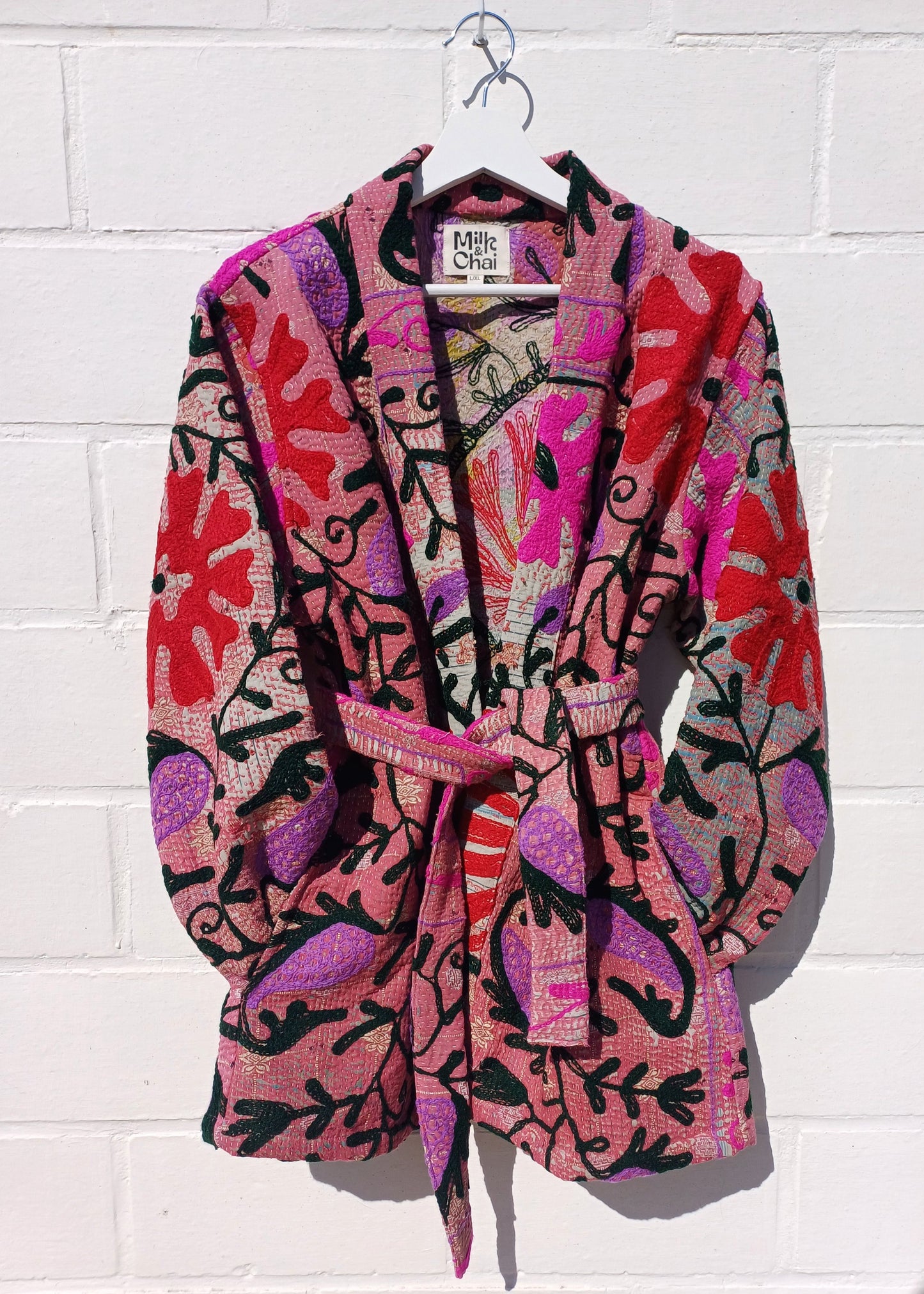 Vintage Kantha Suzani Kimono #14