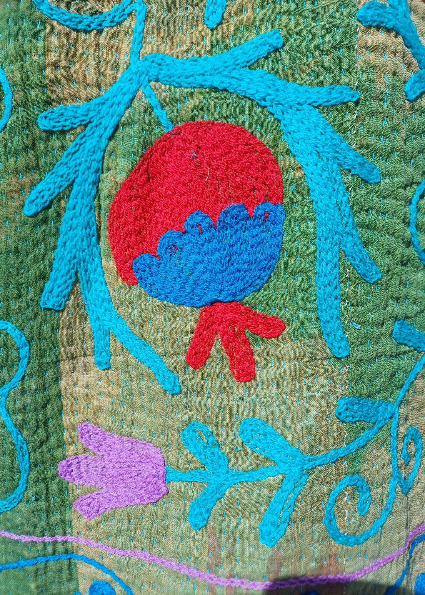Vintage Kantha Suzani Kimono #15