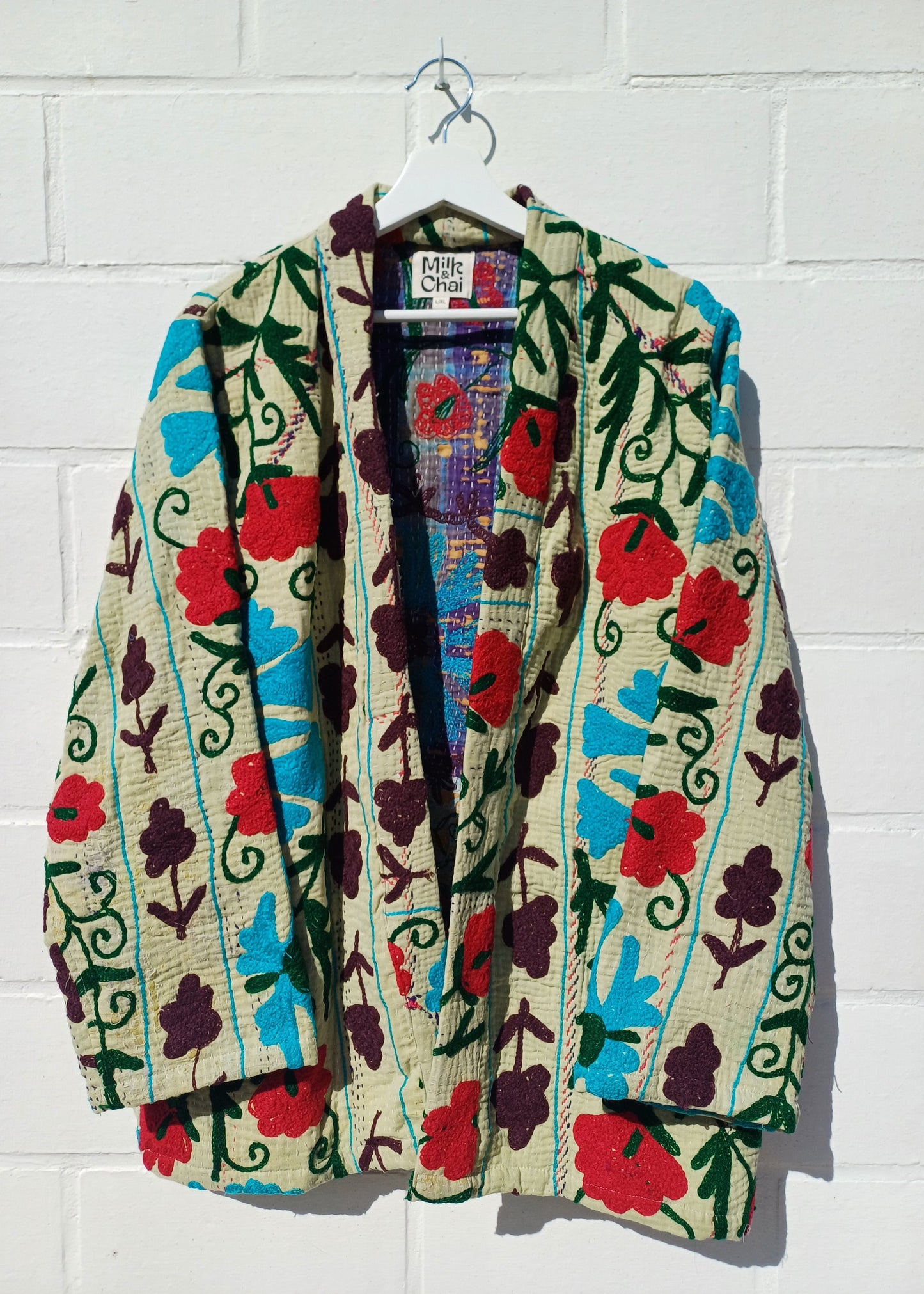 Vintage Kantha Suzani Kimono #19