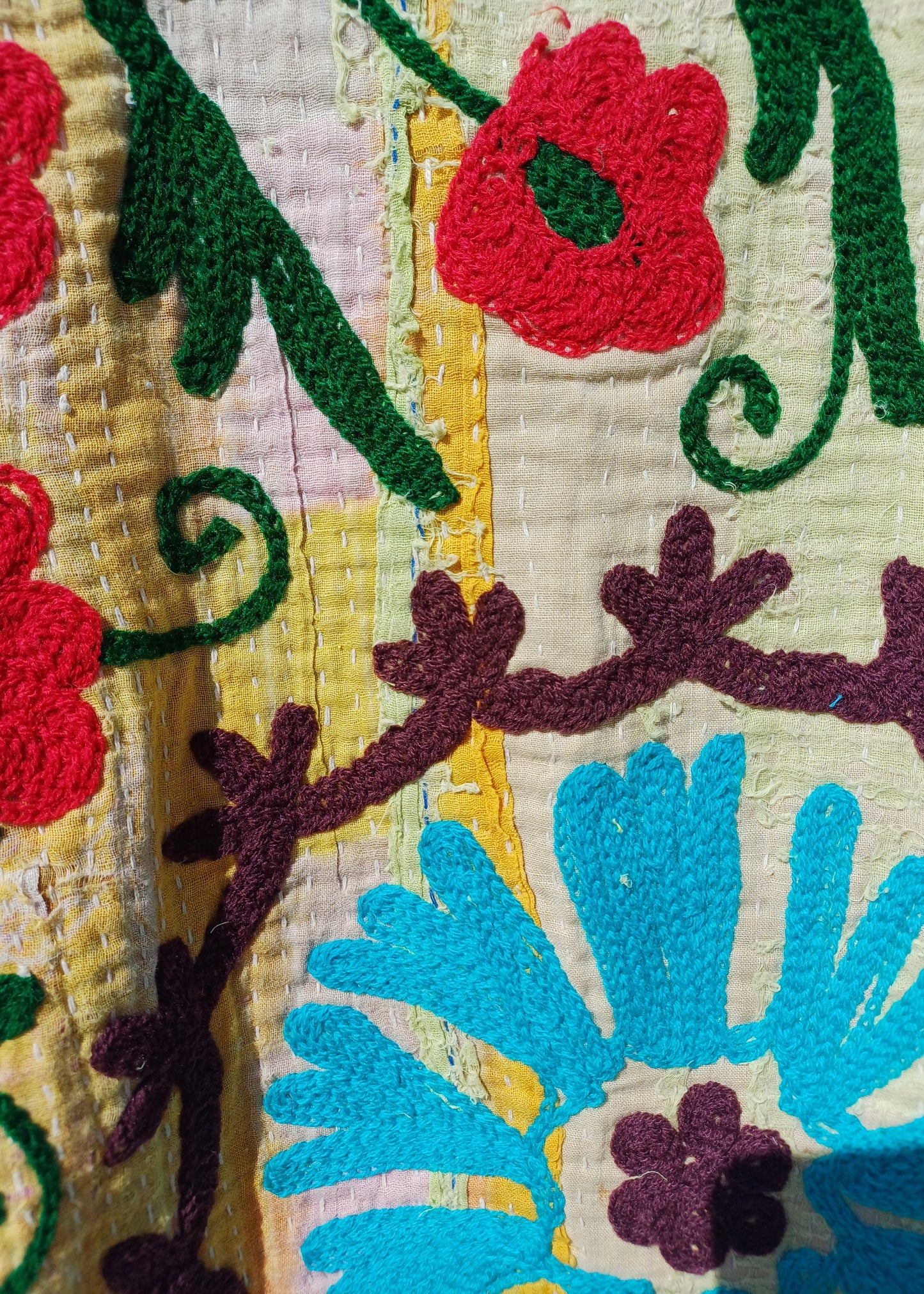 Vintage Kantha Suzani Kimono #19