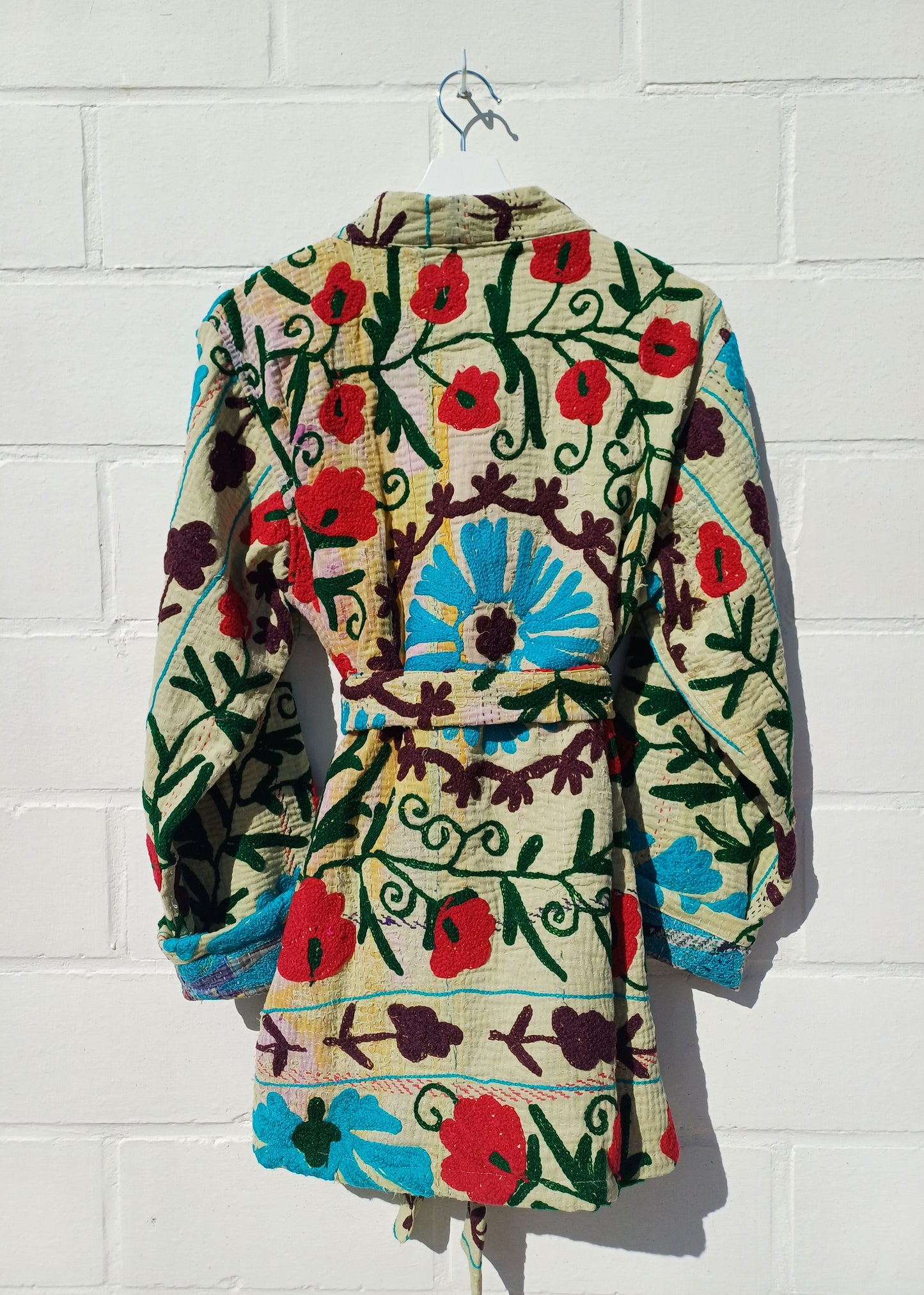 Vintage Kantha Suzani Kimono #19