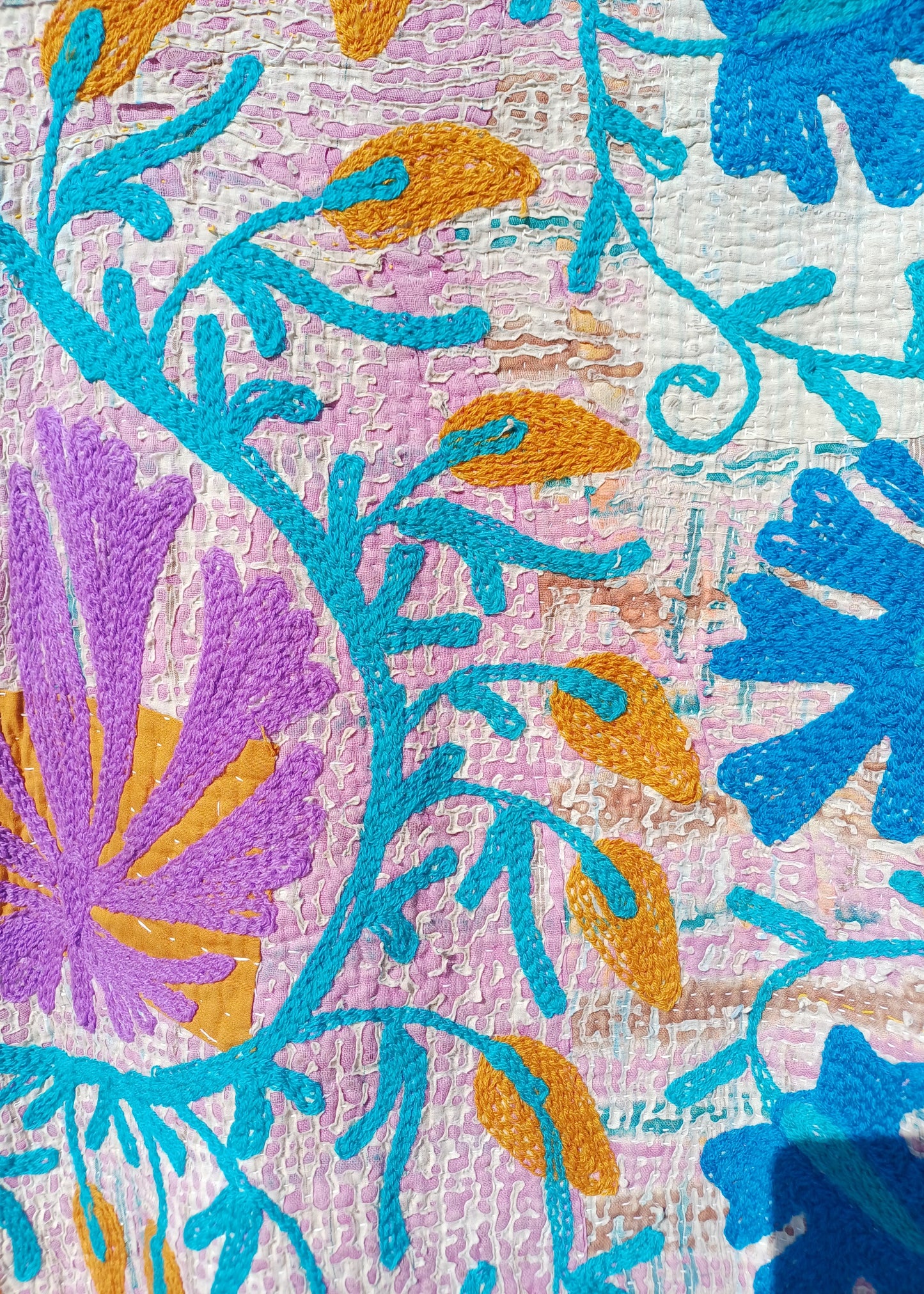 Vintage Kantha Suzani Kimono #18