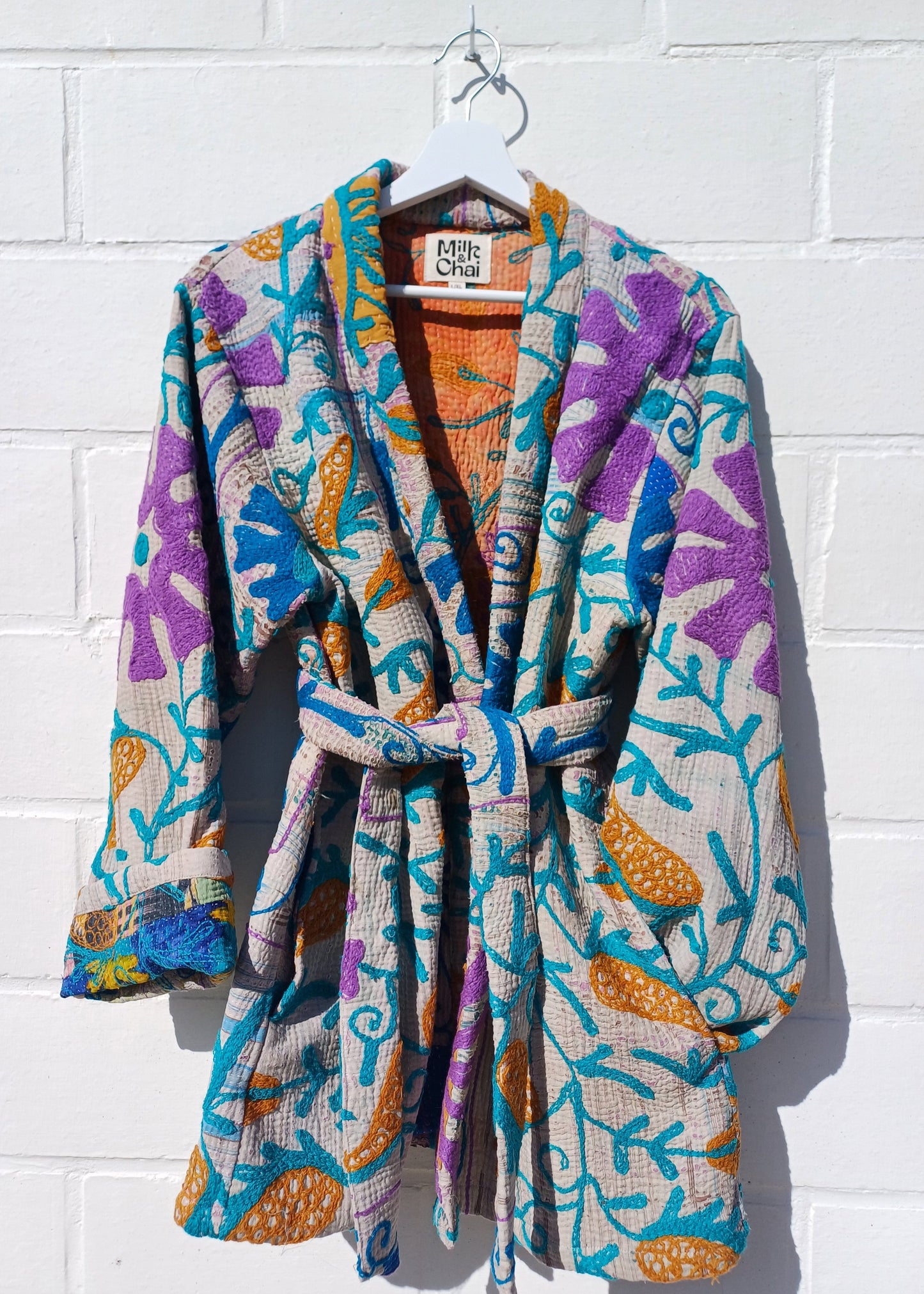 Vintage Kantha Suzani Kimono #18