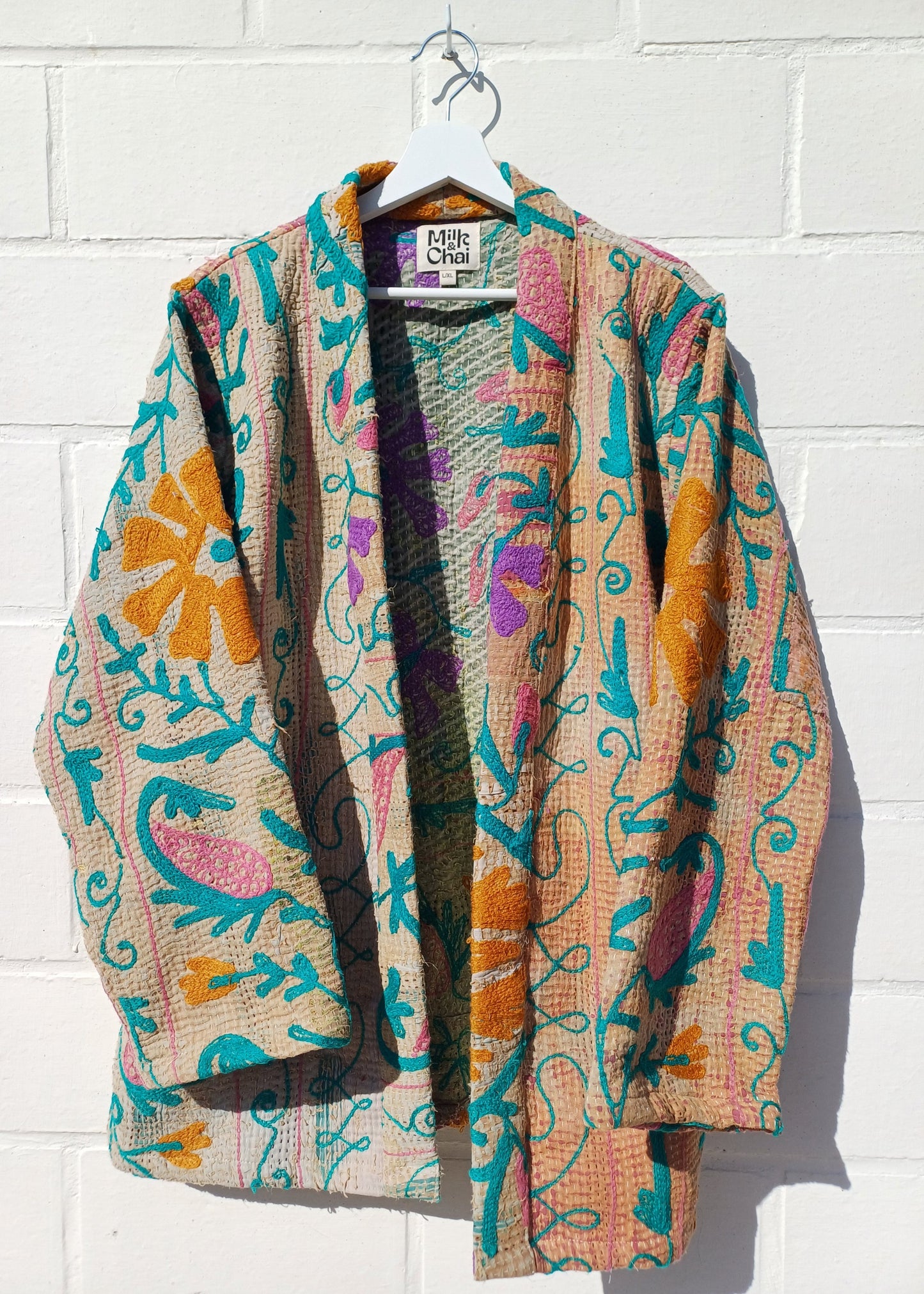 Vintage Kantha Suzani Kimono #20