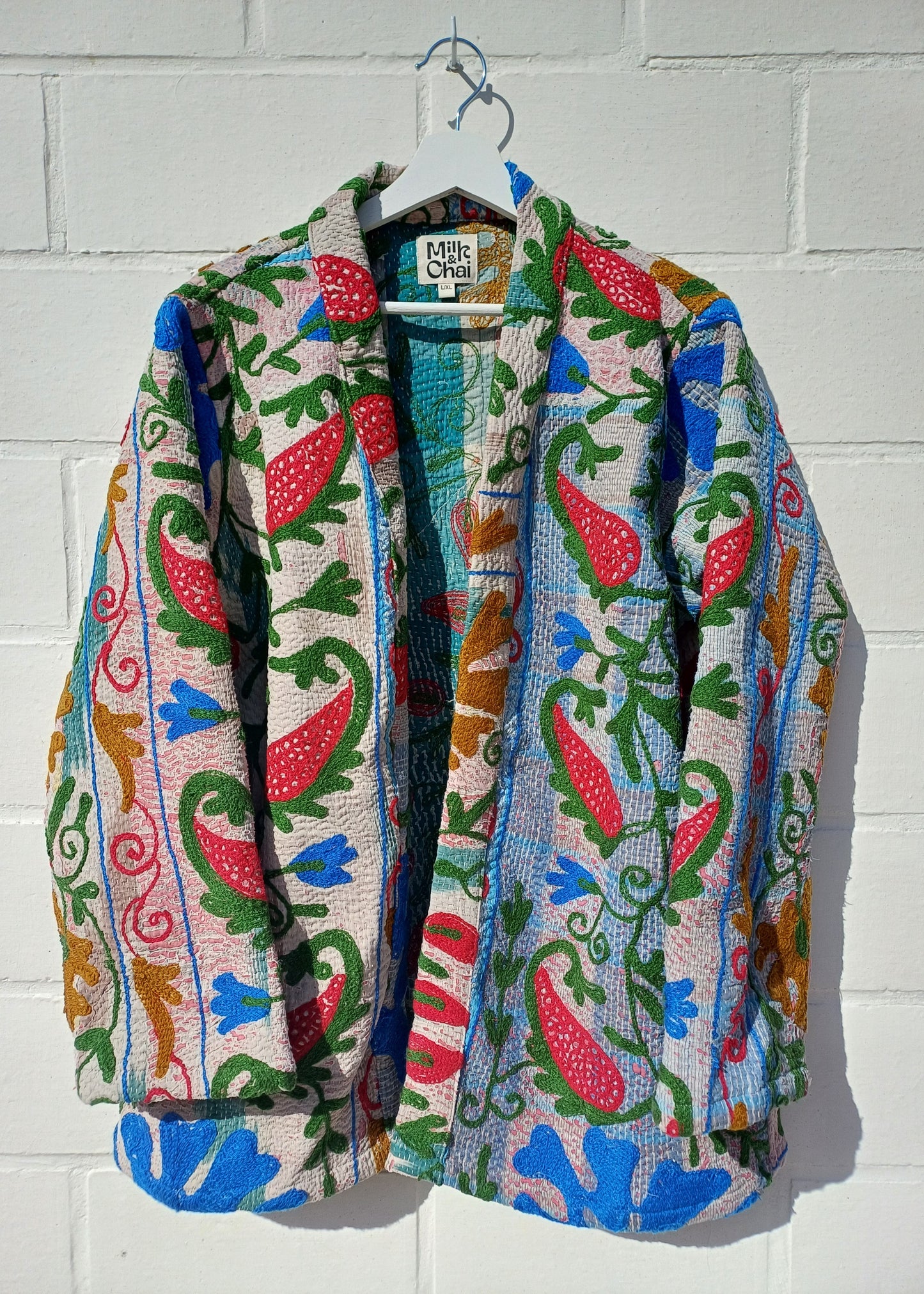 Vintage Kantha Suzani Kimono #17