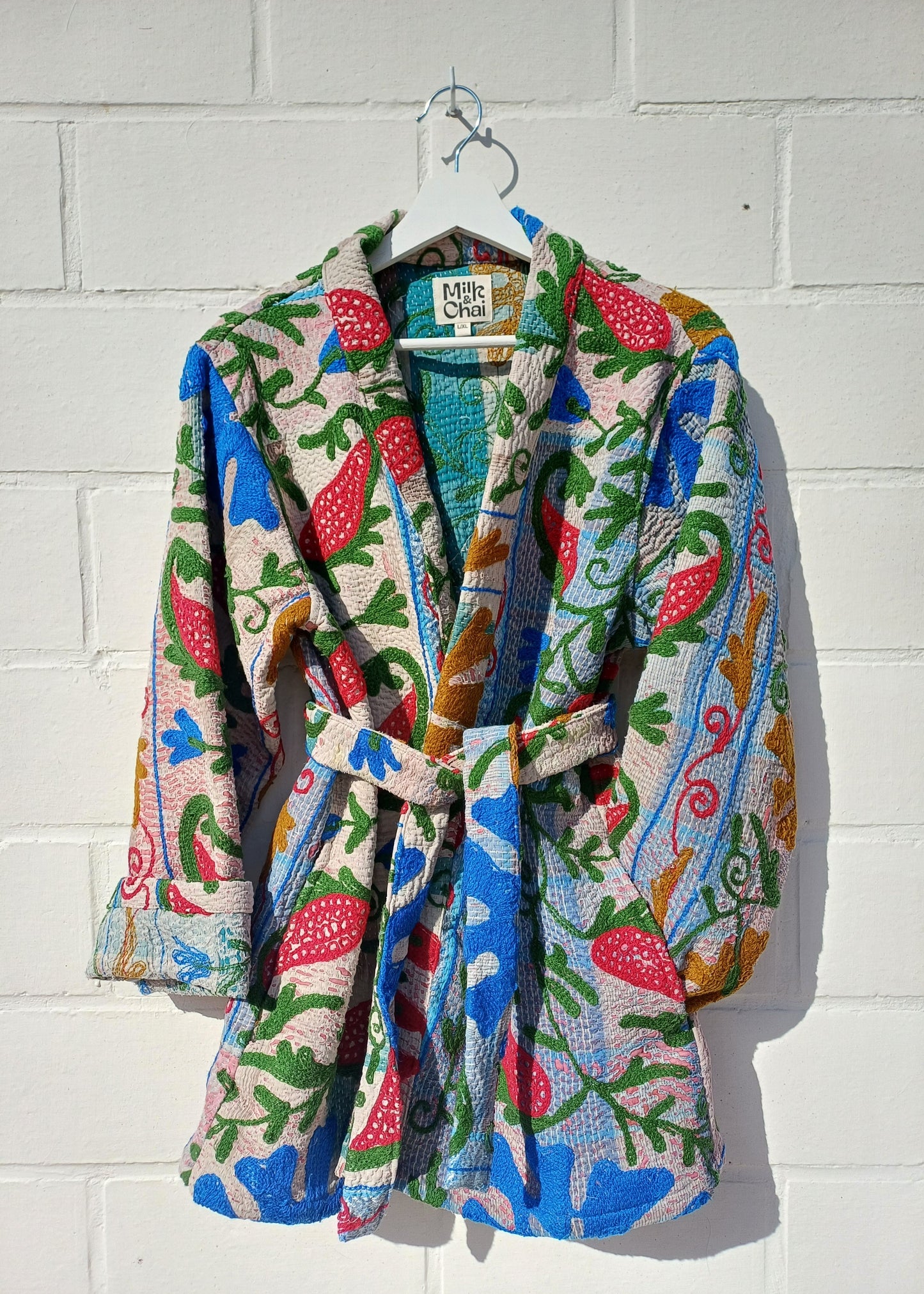 Vintage Kantha Suzani Kimono #17