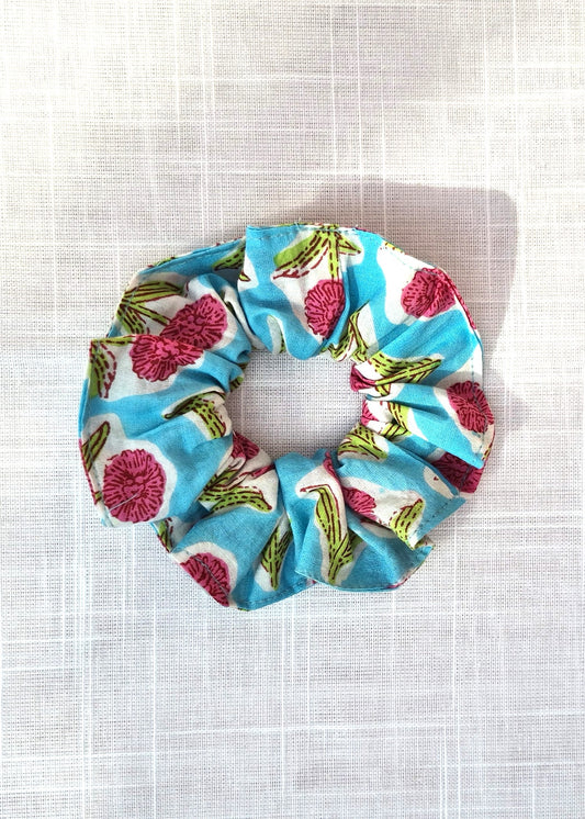 Scrunchie Blauw