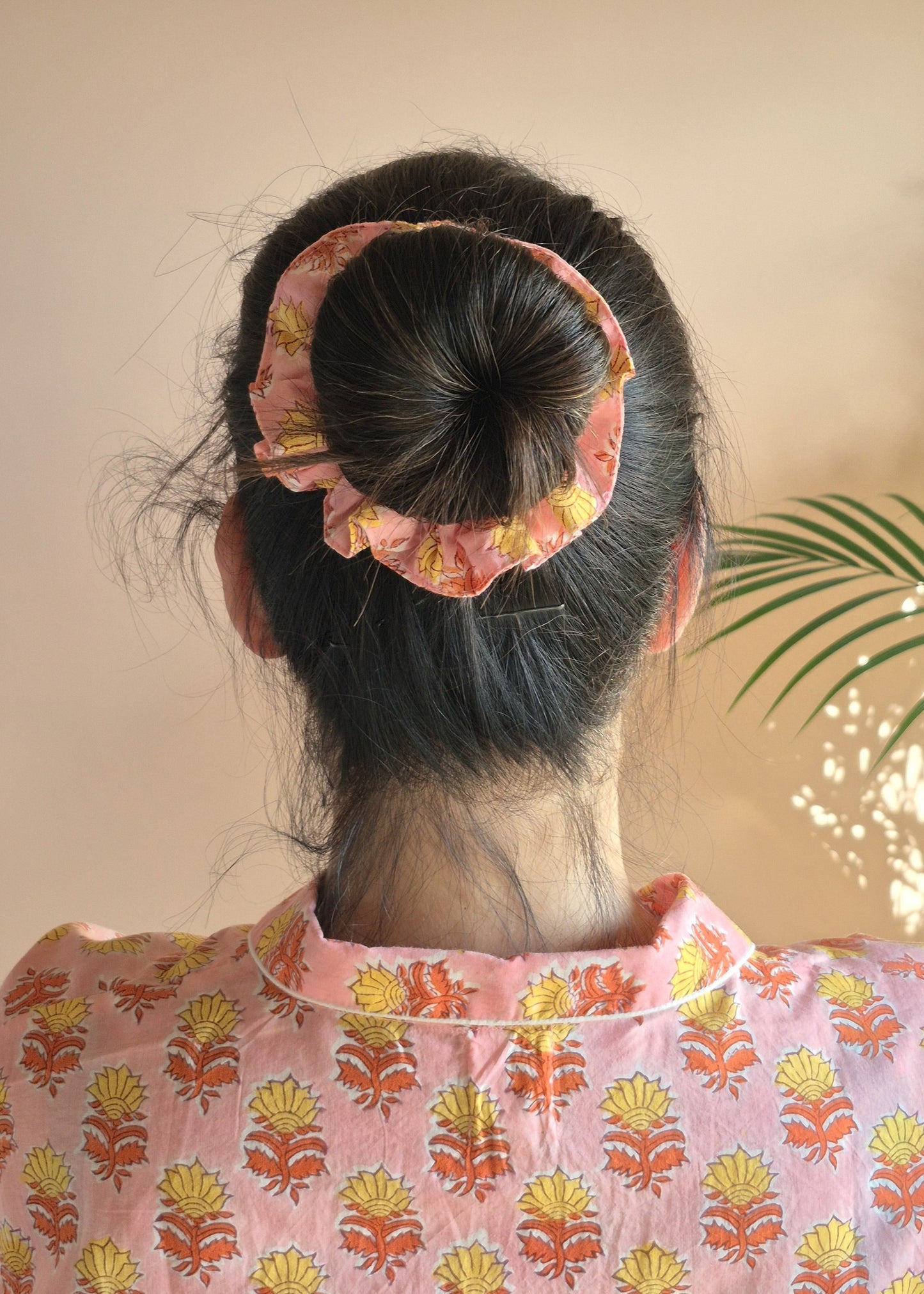 Scrunchie Roze