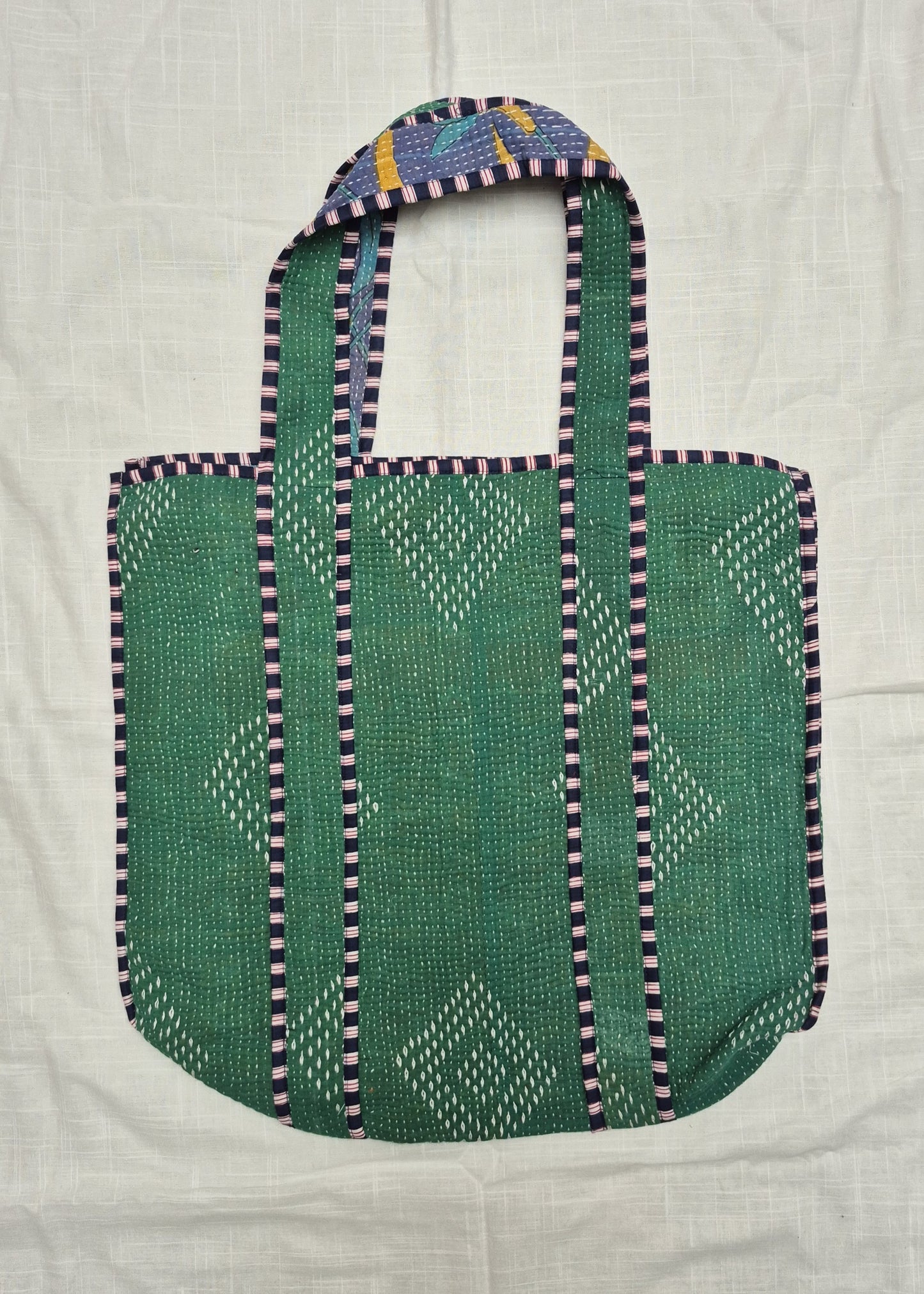 Vintage kantha tote bag # 13