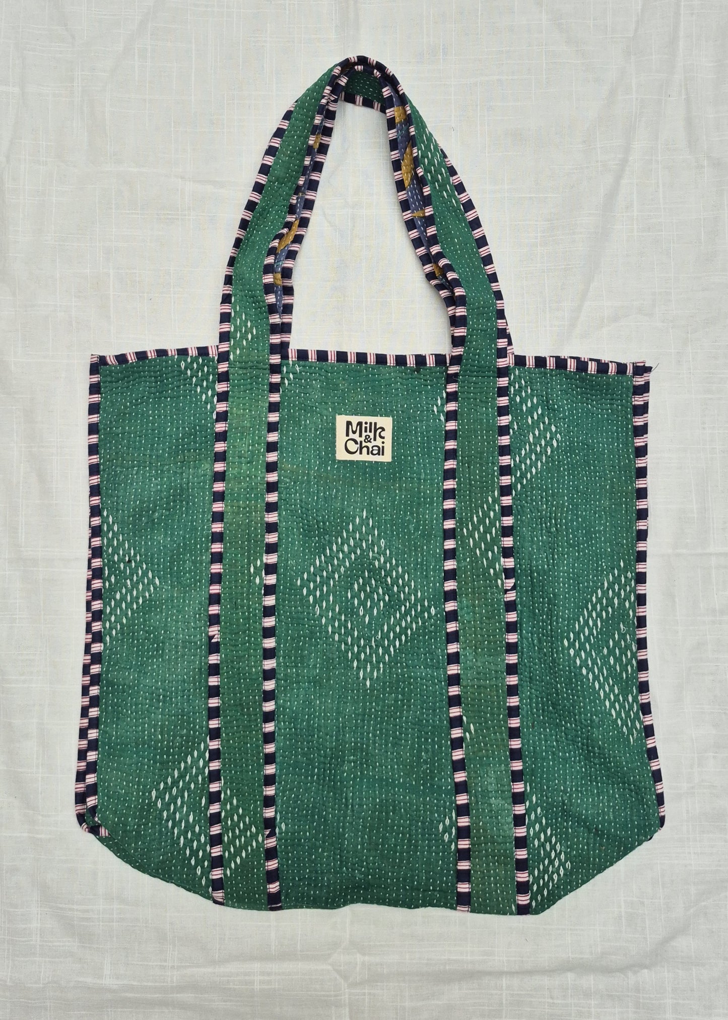 Vintage kantha tote bag # 14
